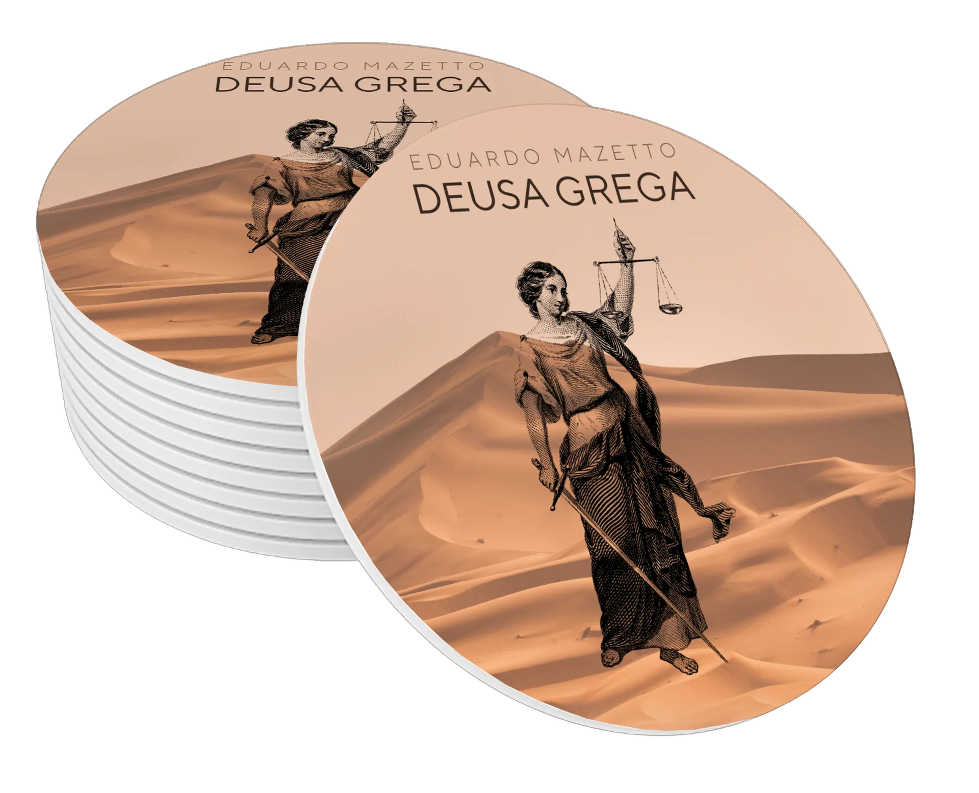 Porta-copos Deusa Grega - Imagem 1