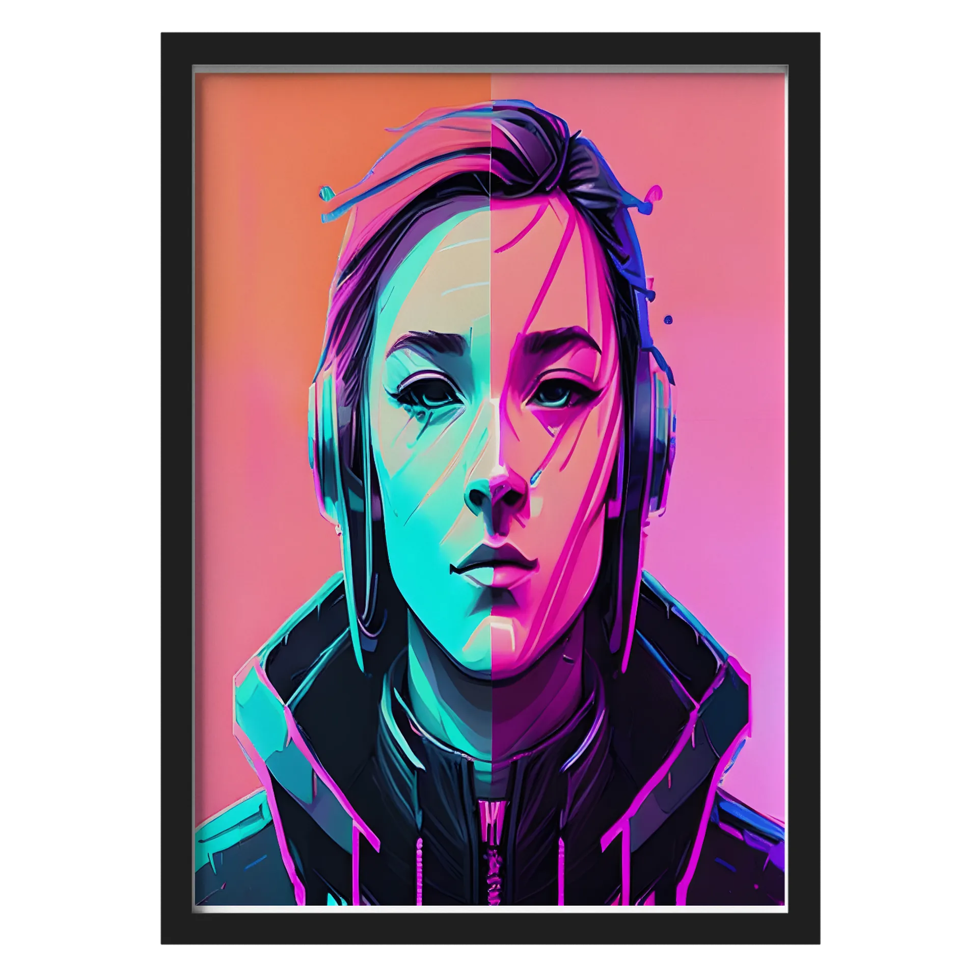 Quadro A3 personalizado Com Vidro de Turcofalando — imagem 1 de 3
