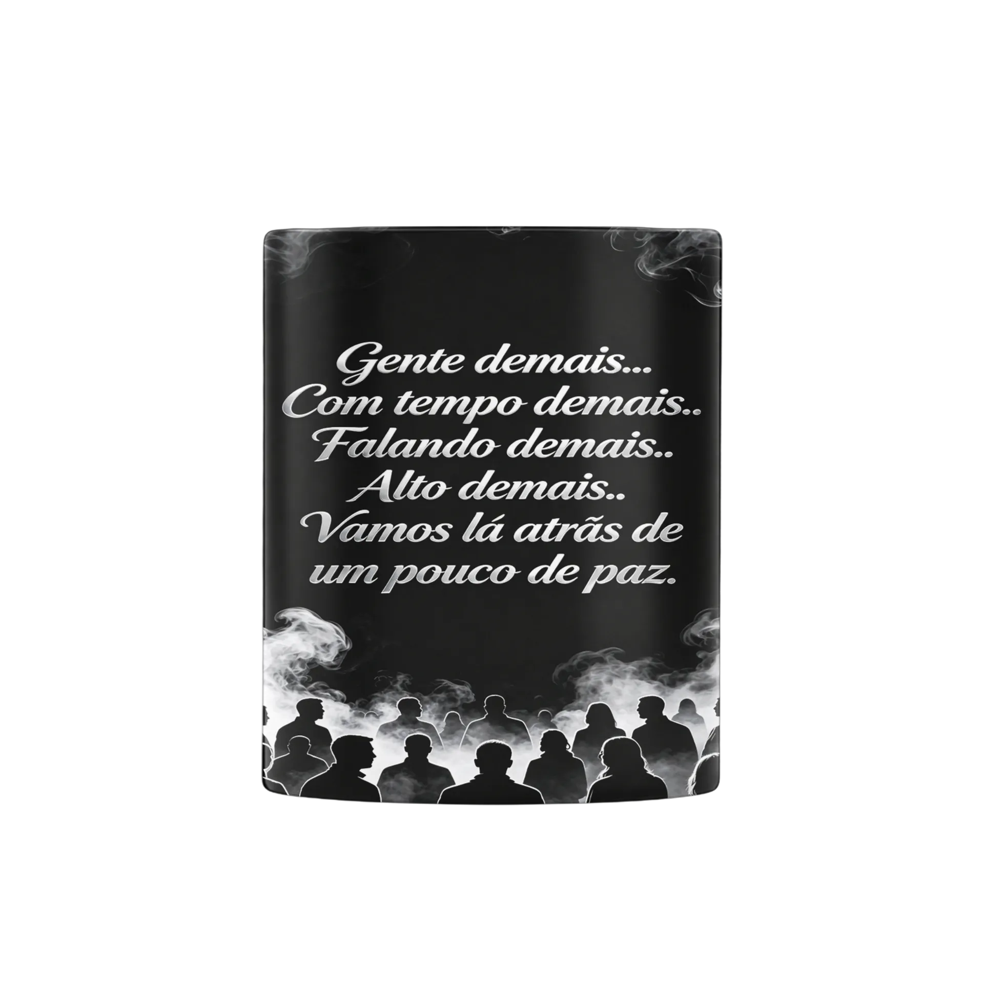 Caneca Estampa Letras Gente Demonstra 325ml - Imagem 3