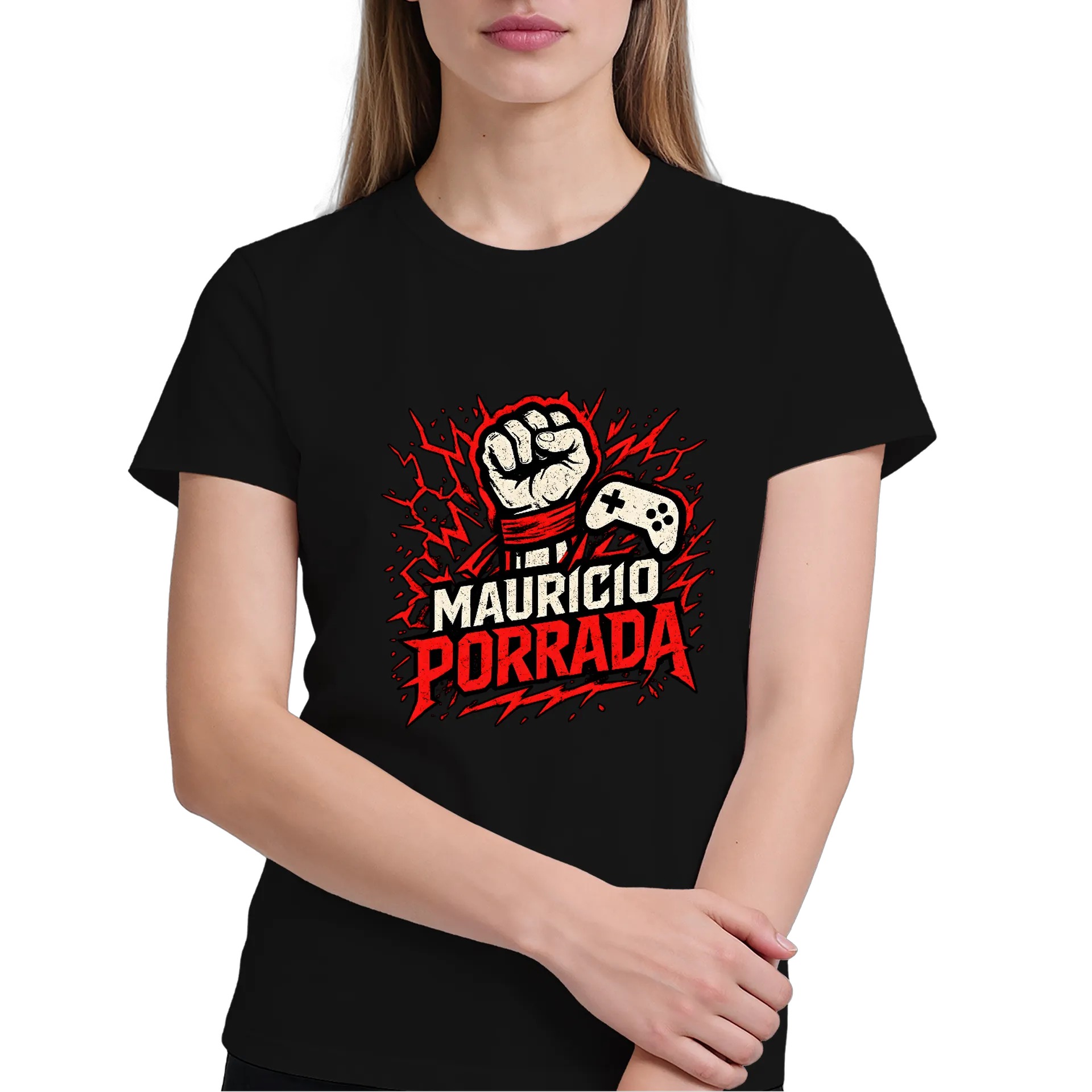 Camiseta Logo Mauricio Porrada de MauricioPorrada — imagem 3 de 6