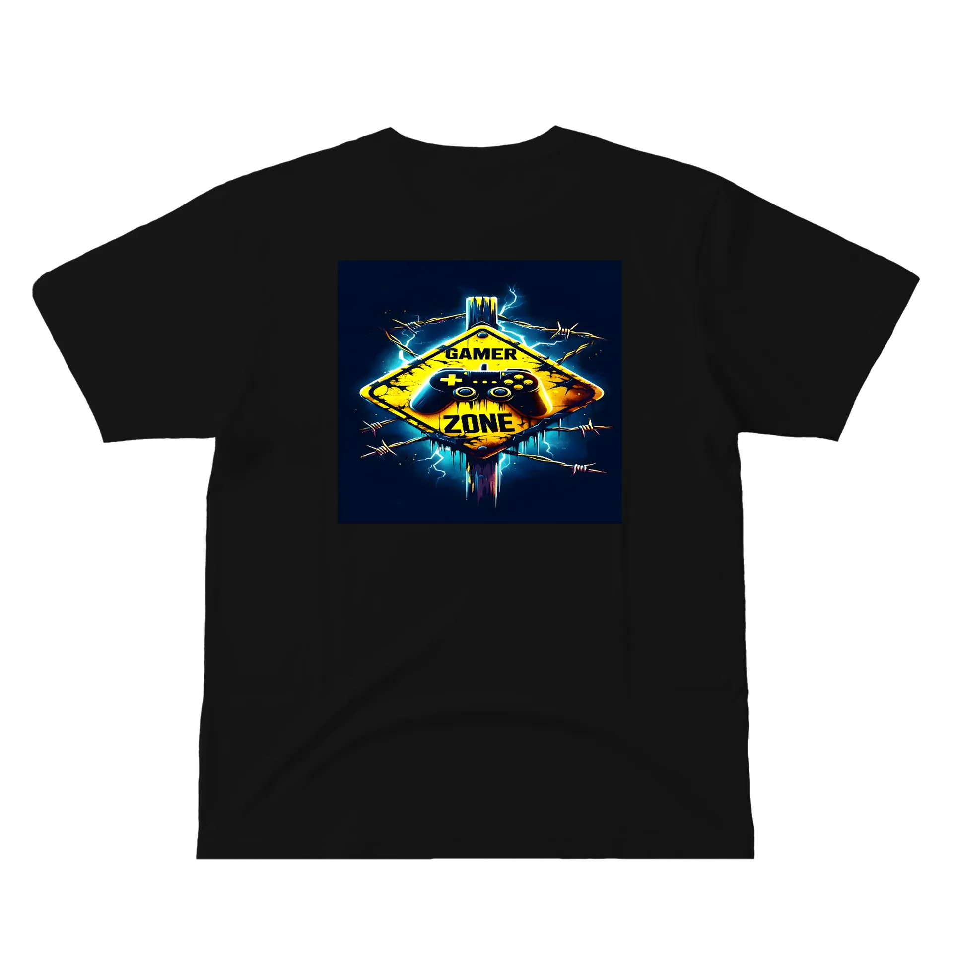 Camiseta Zona Gamer 100% Algodão Preto de WillianBruchksGamer  — imagem 2 de 6