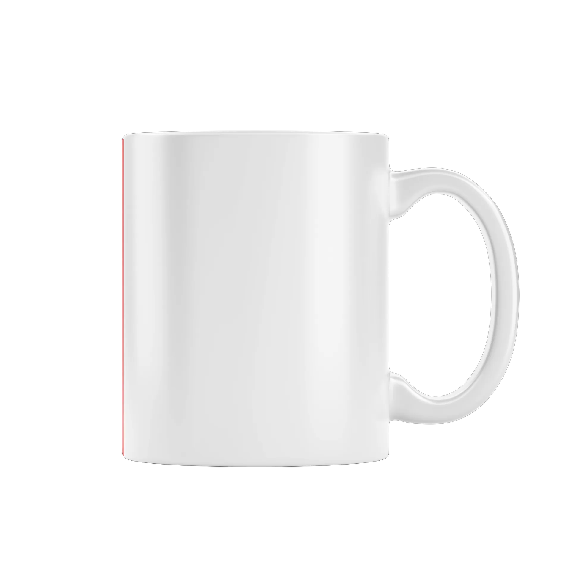 Caneca Estampa Frase Grande Vermelha 325ml de Pandora Brasil — imagem 1 de 4