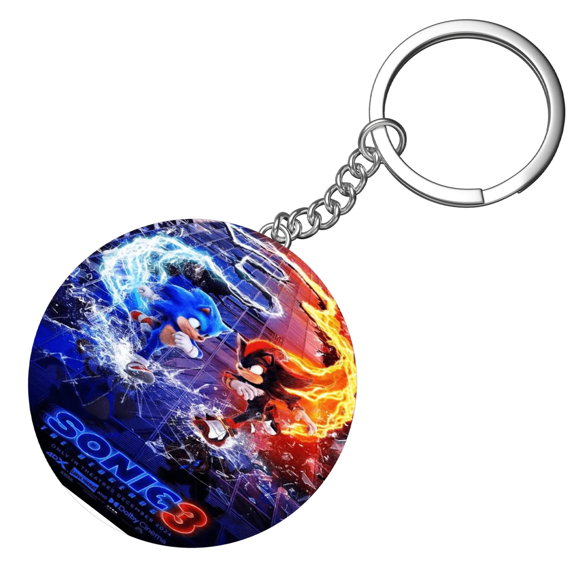 Chaveiro personalizado sonic - Imagem 3