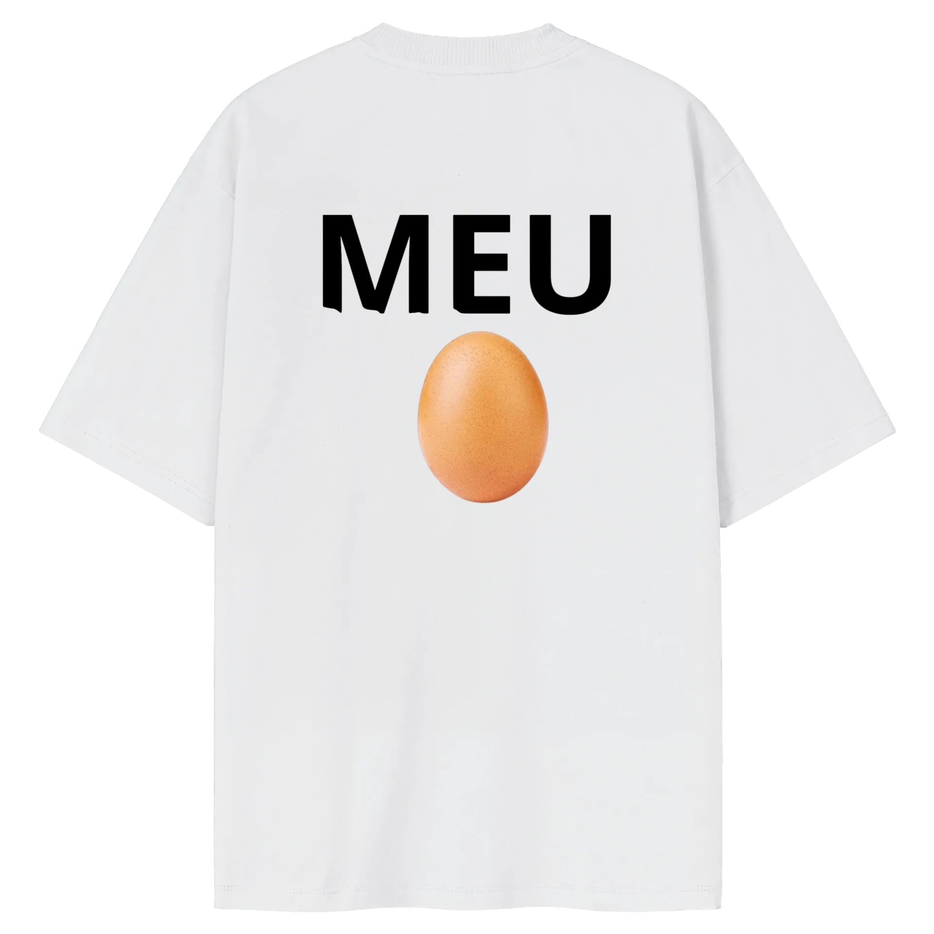 Camiseta Oversized MEU OVO – Minimal Street Edition - Imagem 2