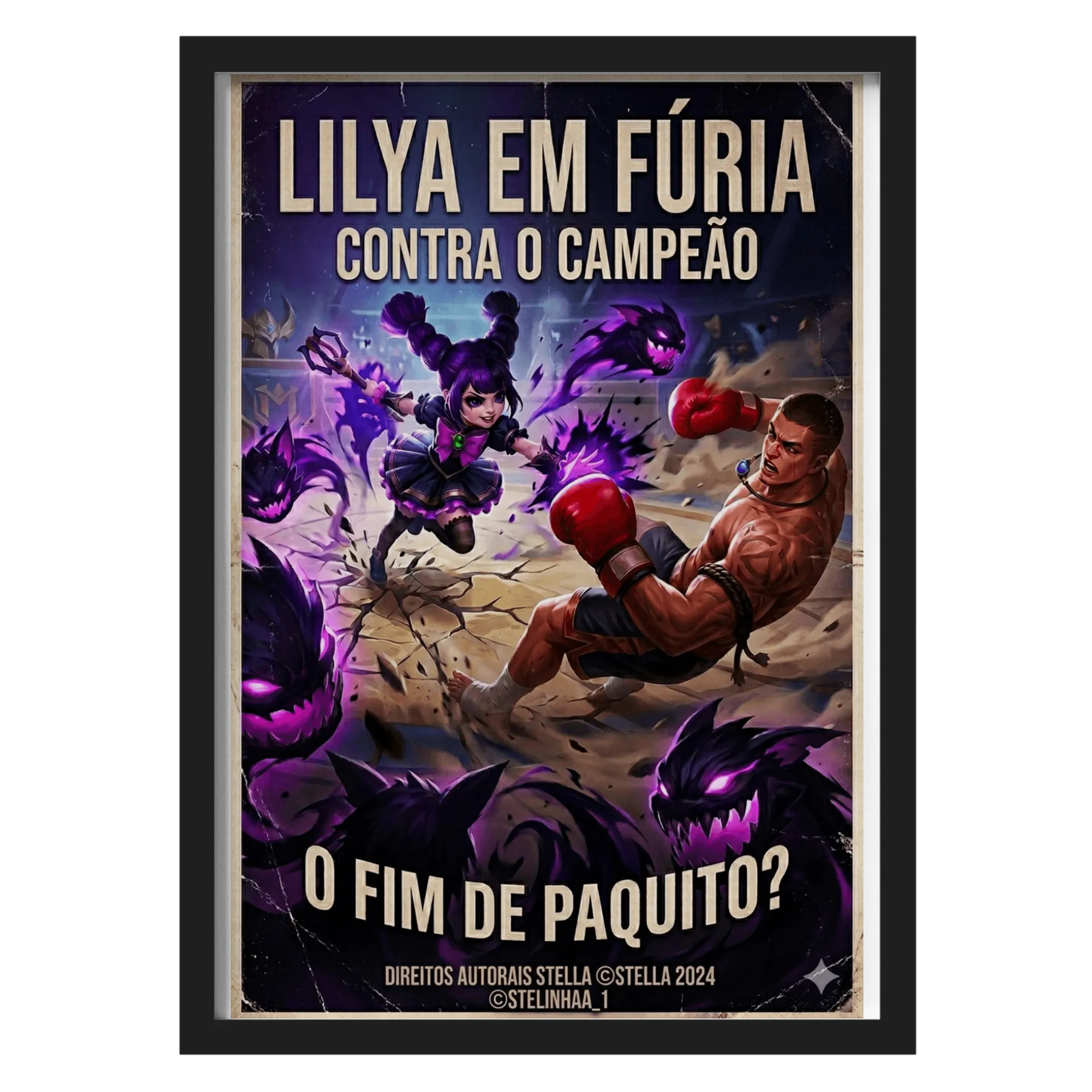 Quadro A3 personalizado - Imagem 1