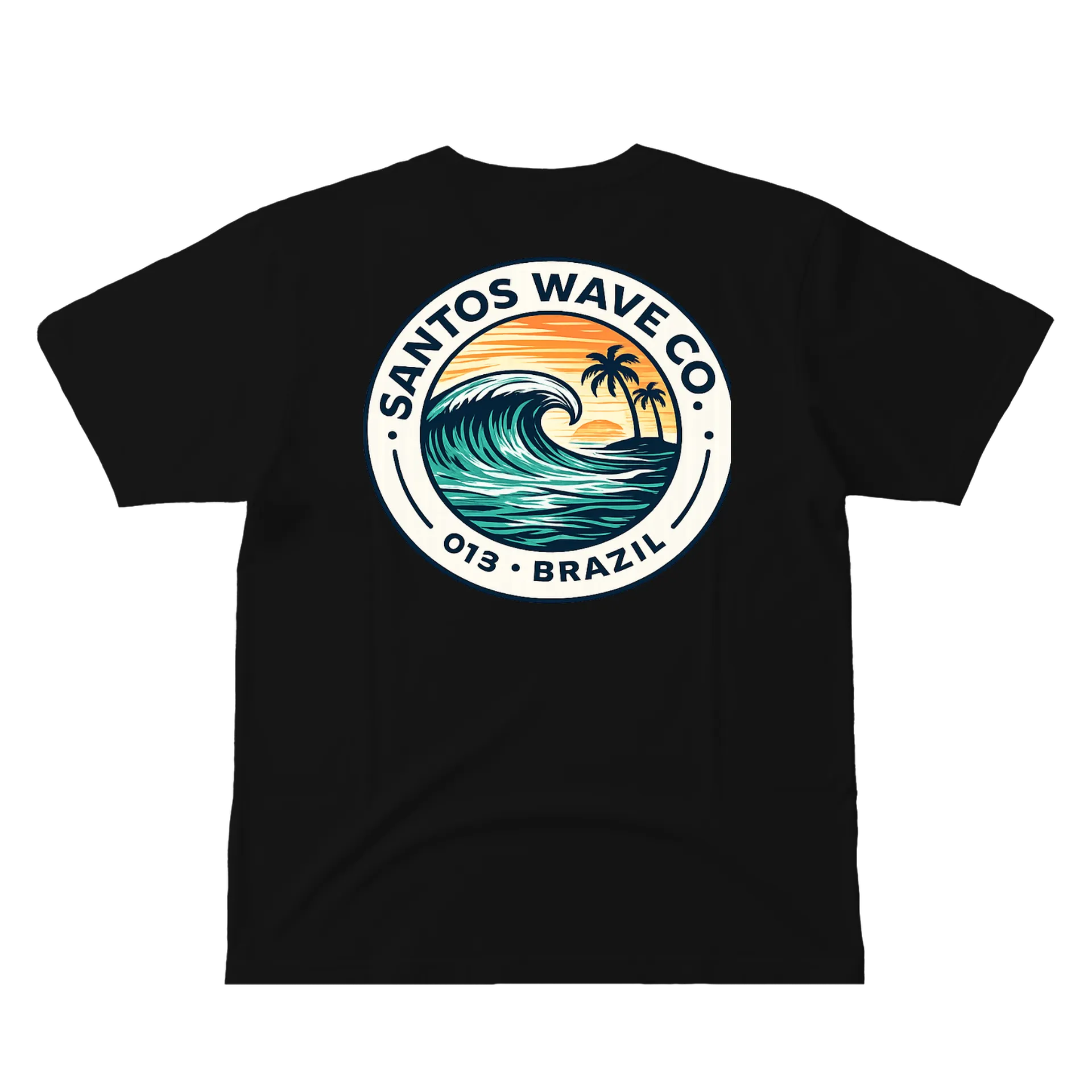 Camiseta Surf Wave Logo 100% Algodão - Imagem 3