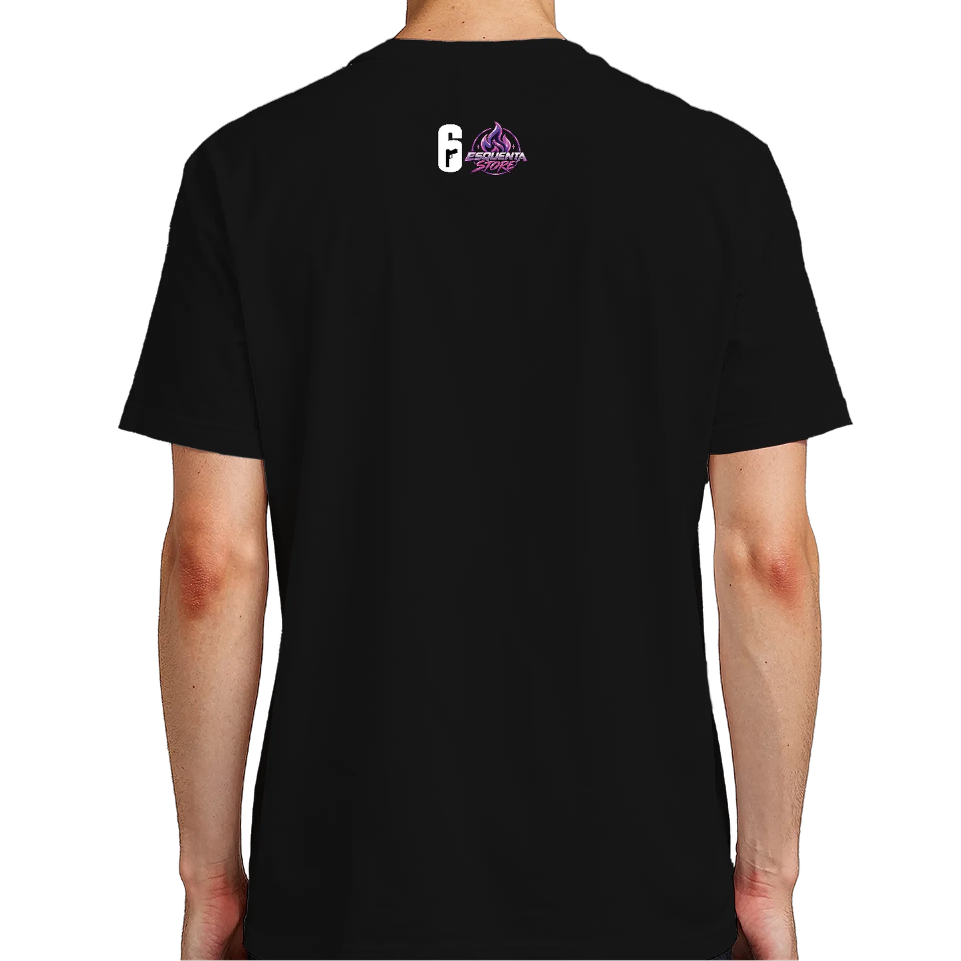 Camiseta Unissex Eat, Sleep, R6, Repeat de Esquenta Store — imagem 3 de 6