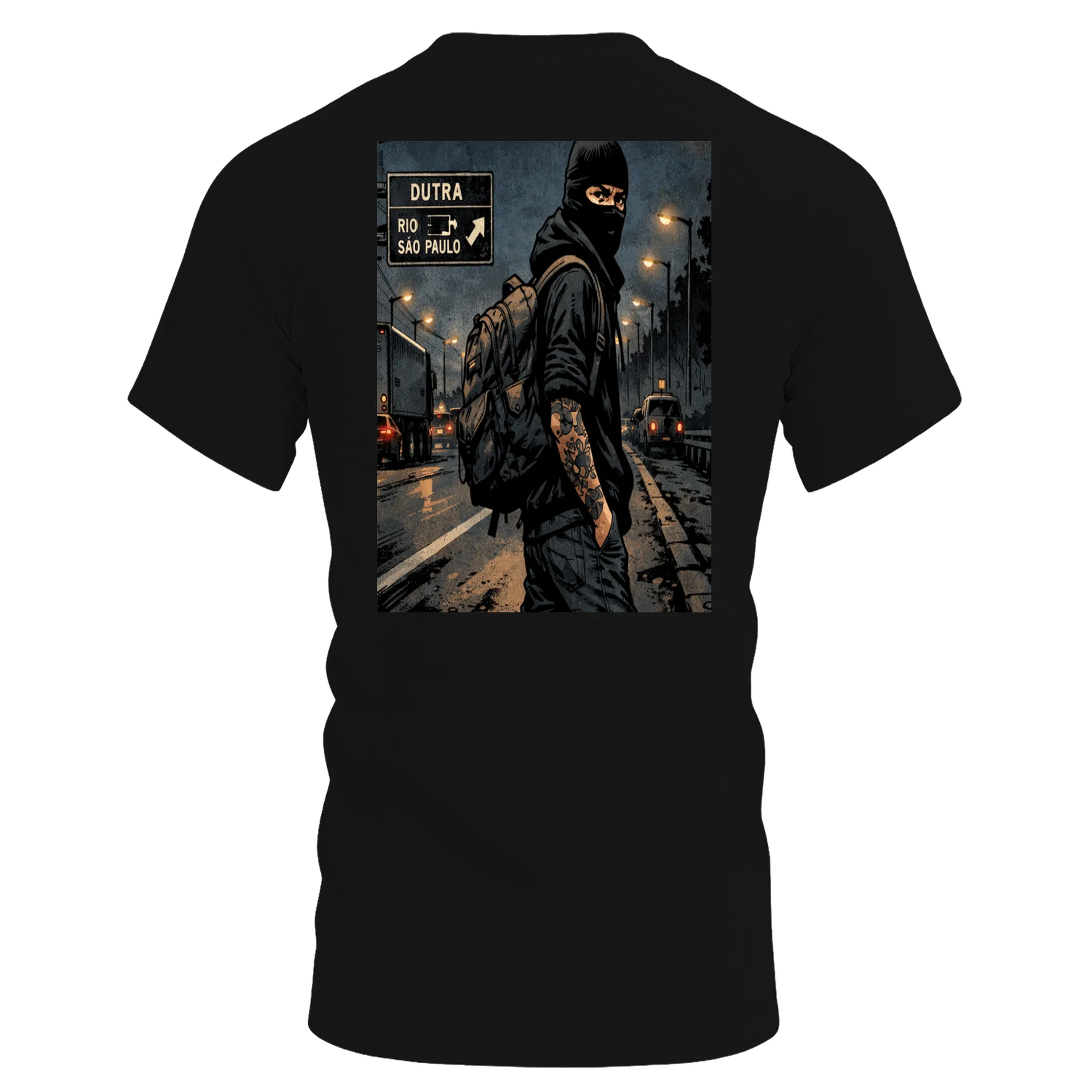 Camiseta Dry Fit Estampa Nando Flores 100% Algodão de Nando Flores