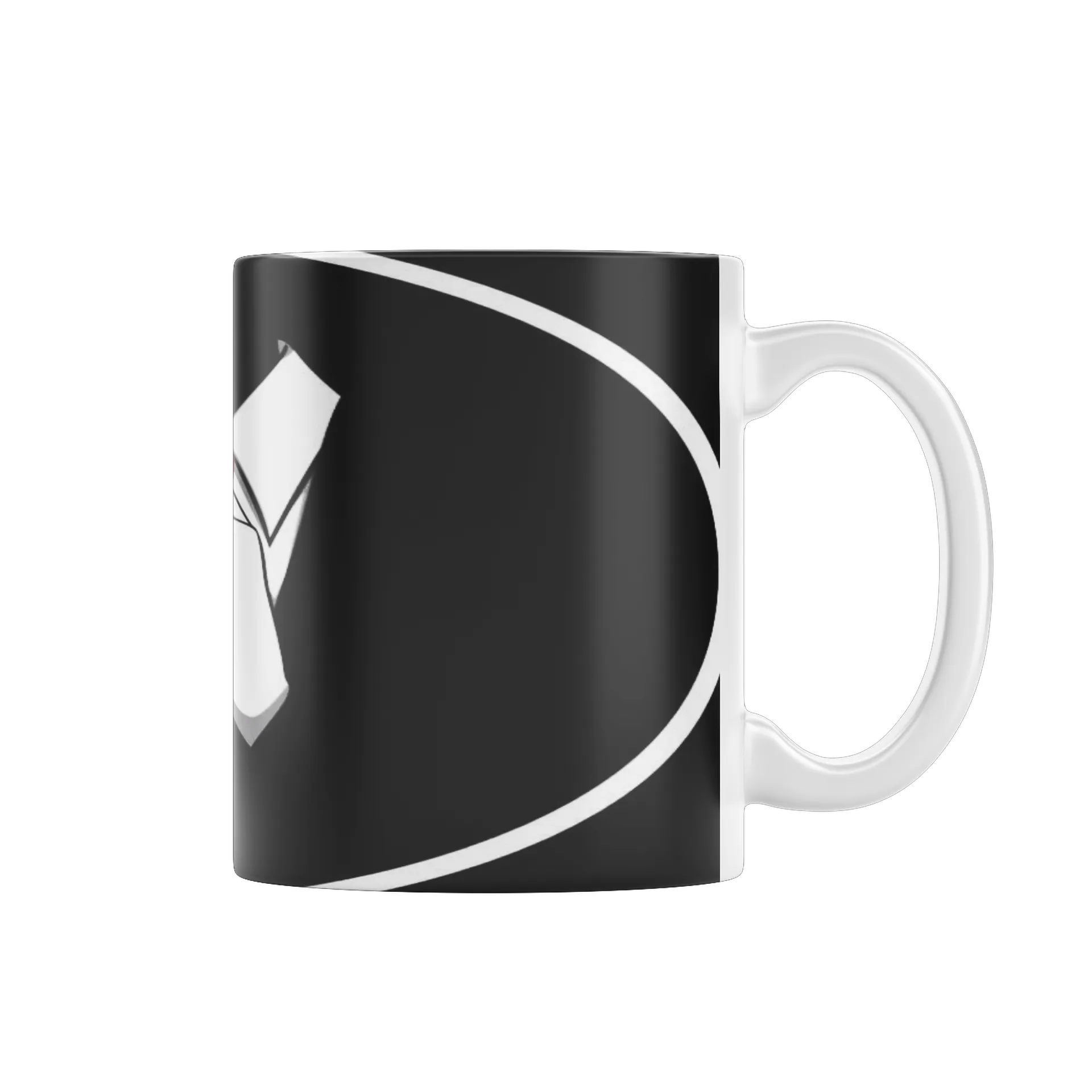 Caneca Retrato Estampa Silhueta Homem Terno 325ml de Verificando — imagem 1 de 4