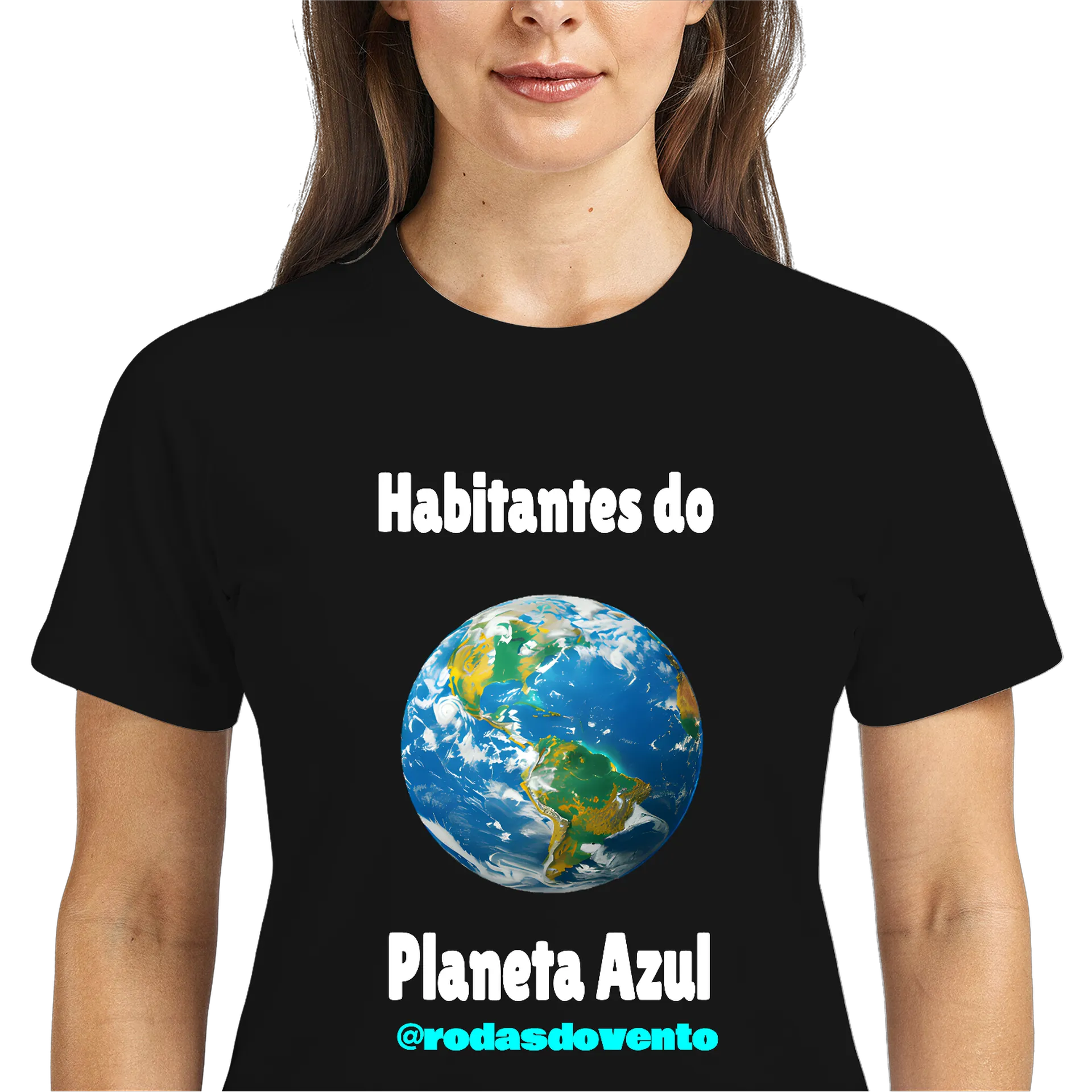 Camiseta DryFit Planeta Azul de RodasdoVento — imagem 3 de 6