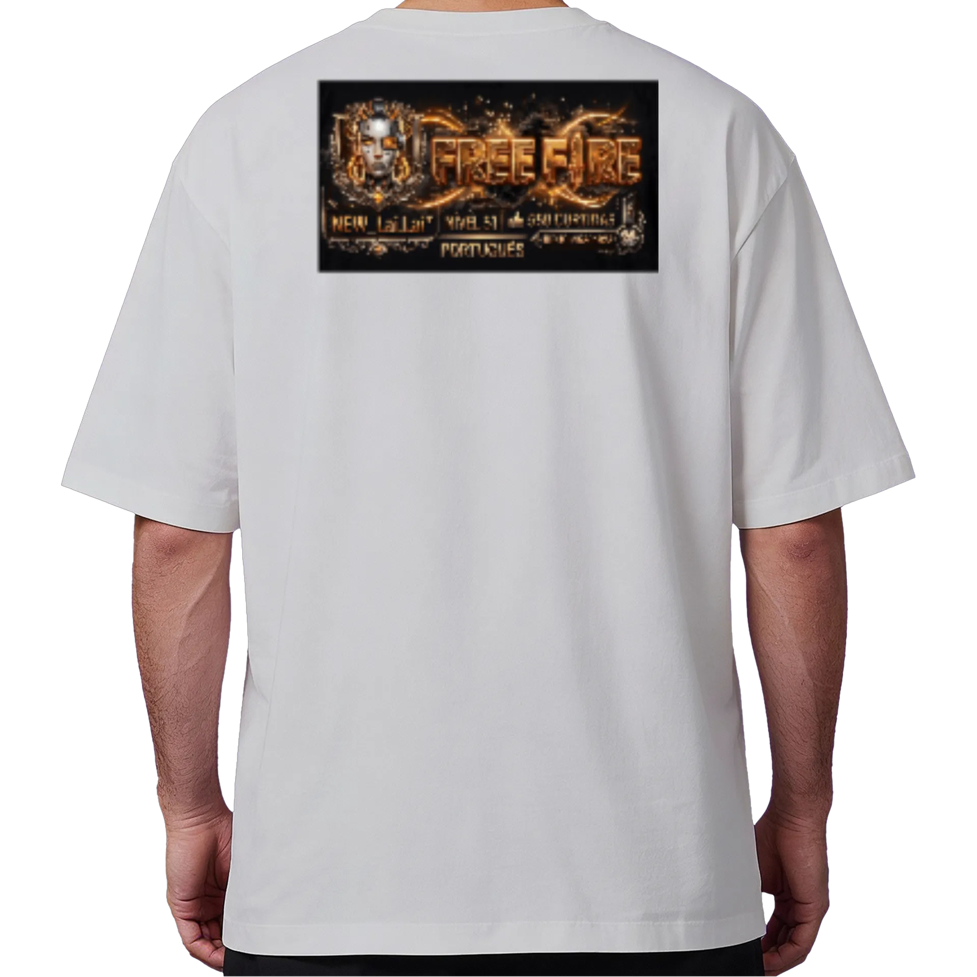 Camiseta Oversized FF New Lai.Lai - Imagem 6
