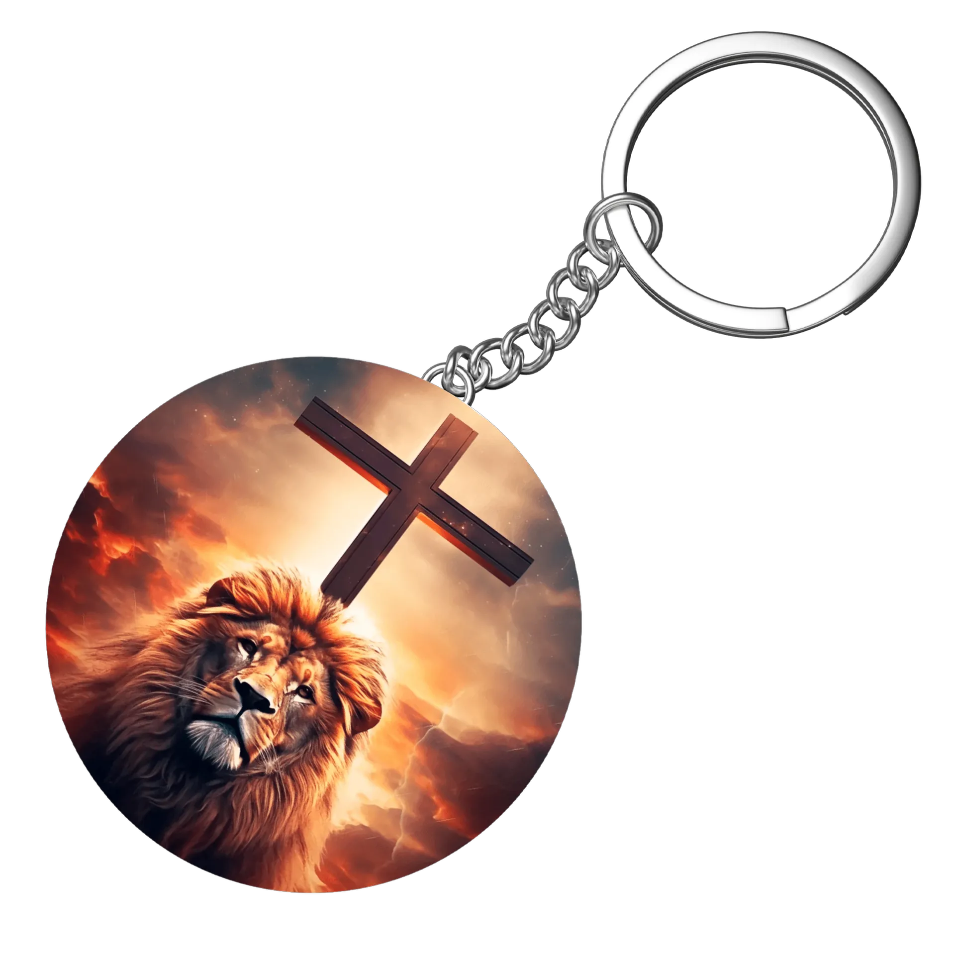 Chaveiro personalizado Leão de Judá - Imagem 4