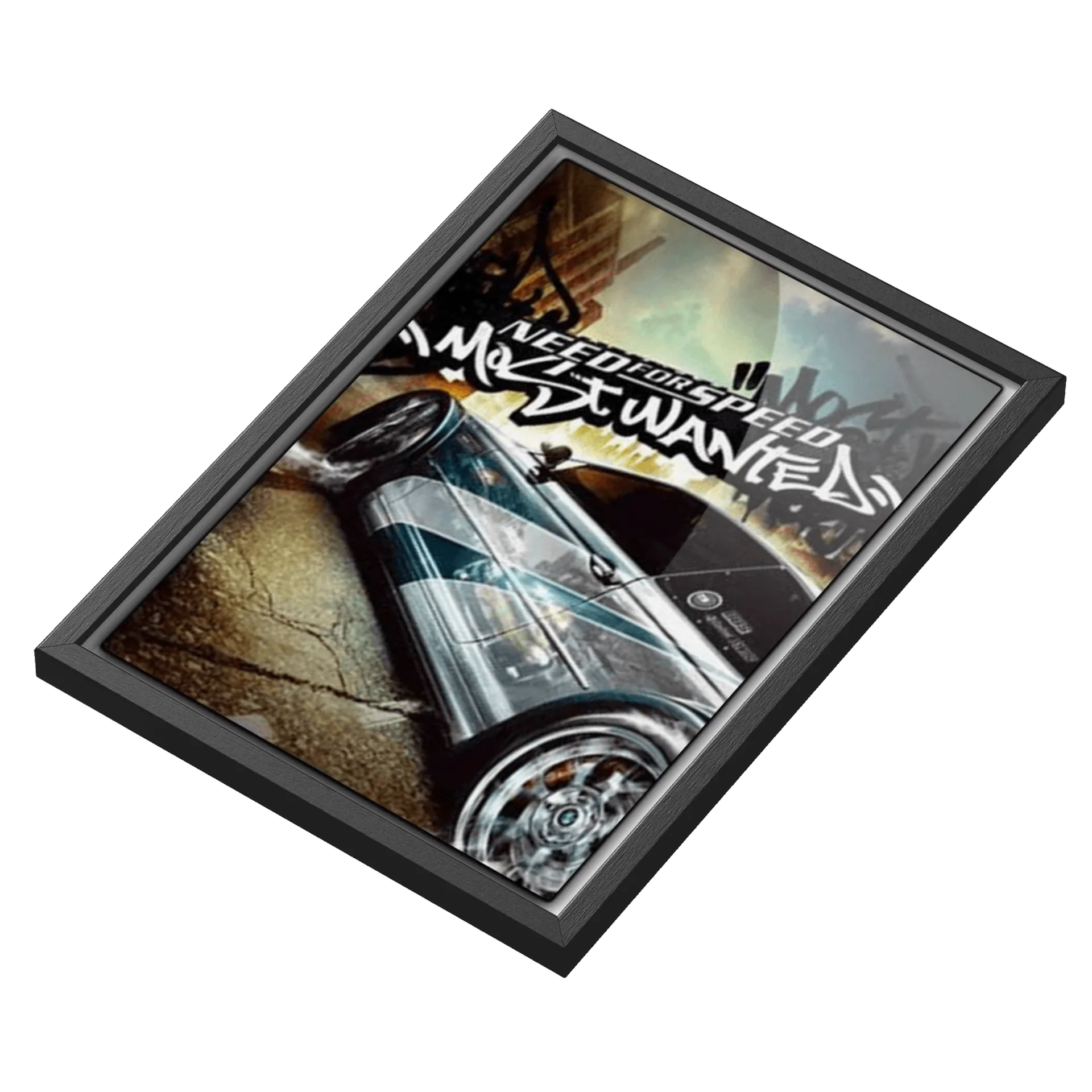 Quadro Need for Speed Most Wanted A3 MDF e Vidro - Imagem 3