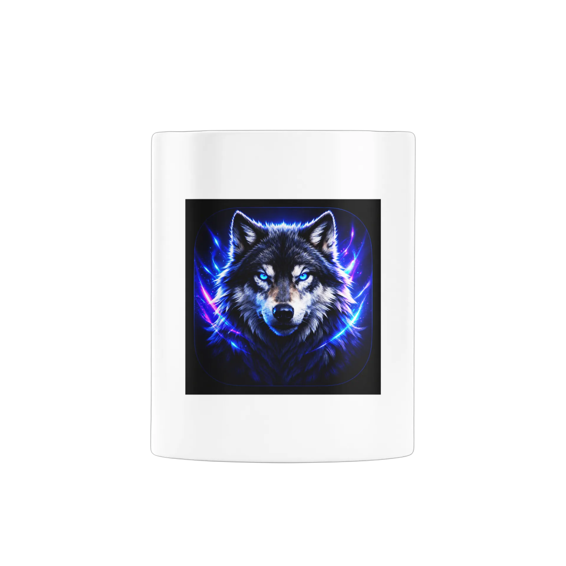 Caneca Gato Lobo Neon 325ml - Imagem 2