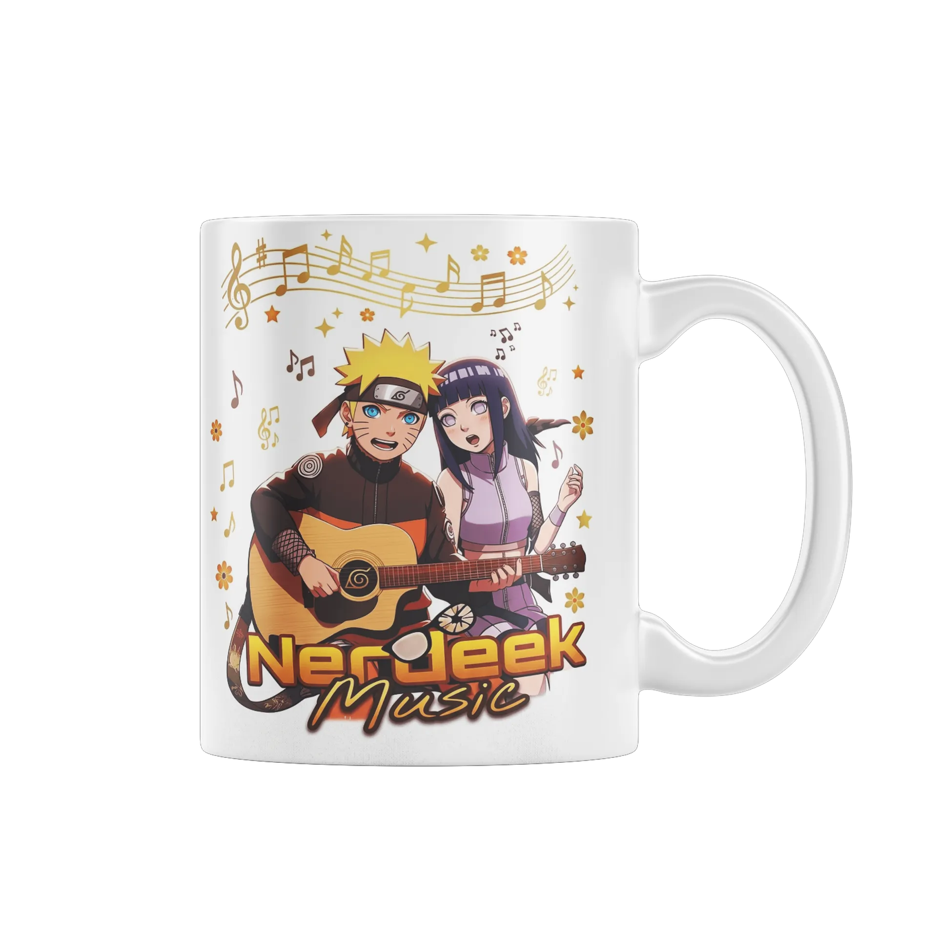 Caneca Kawaii NaruHina Nerdeek  - Imagem 1