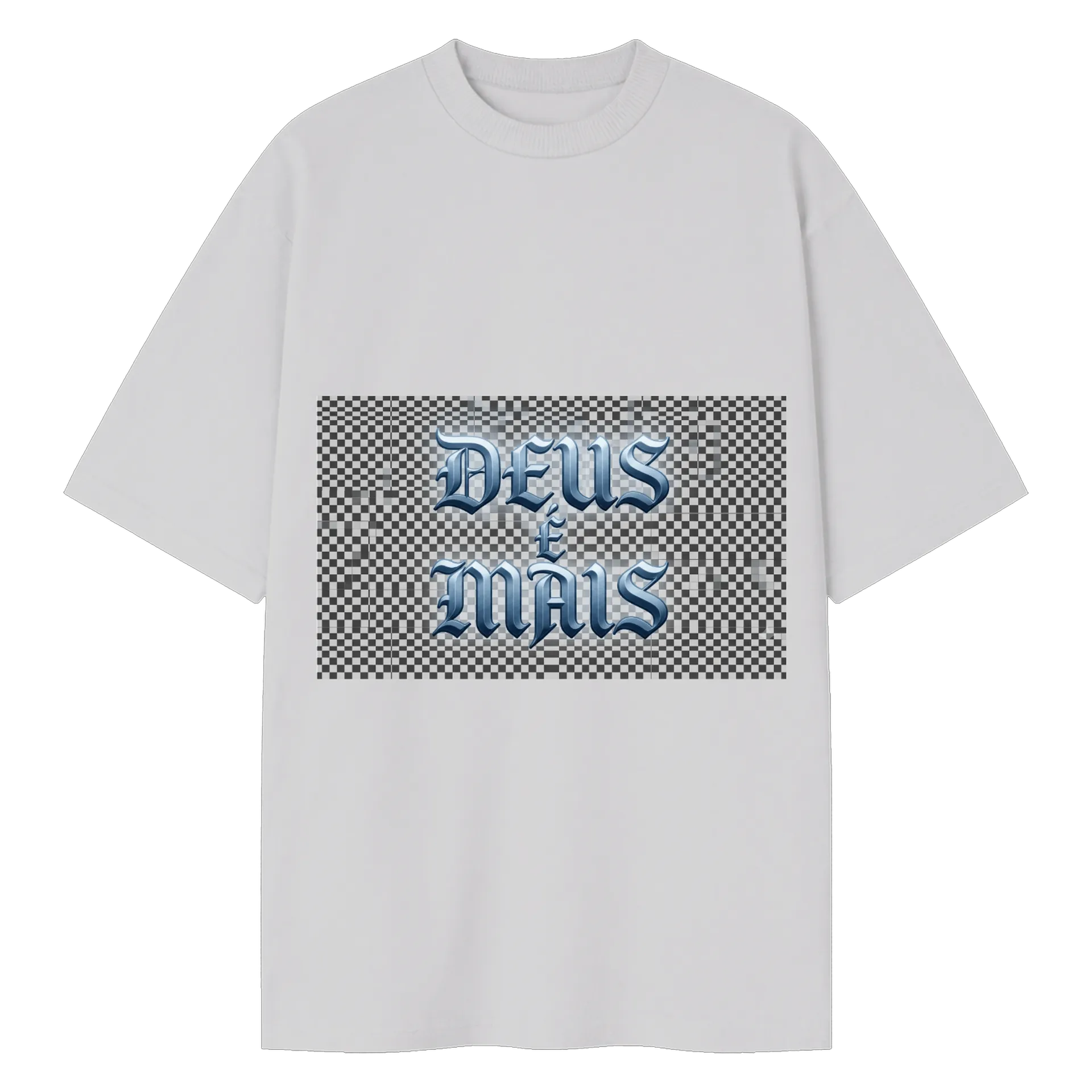 Camiseta Oversized - Deus é mais - Imagem 1