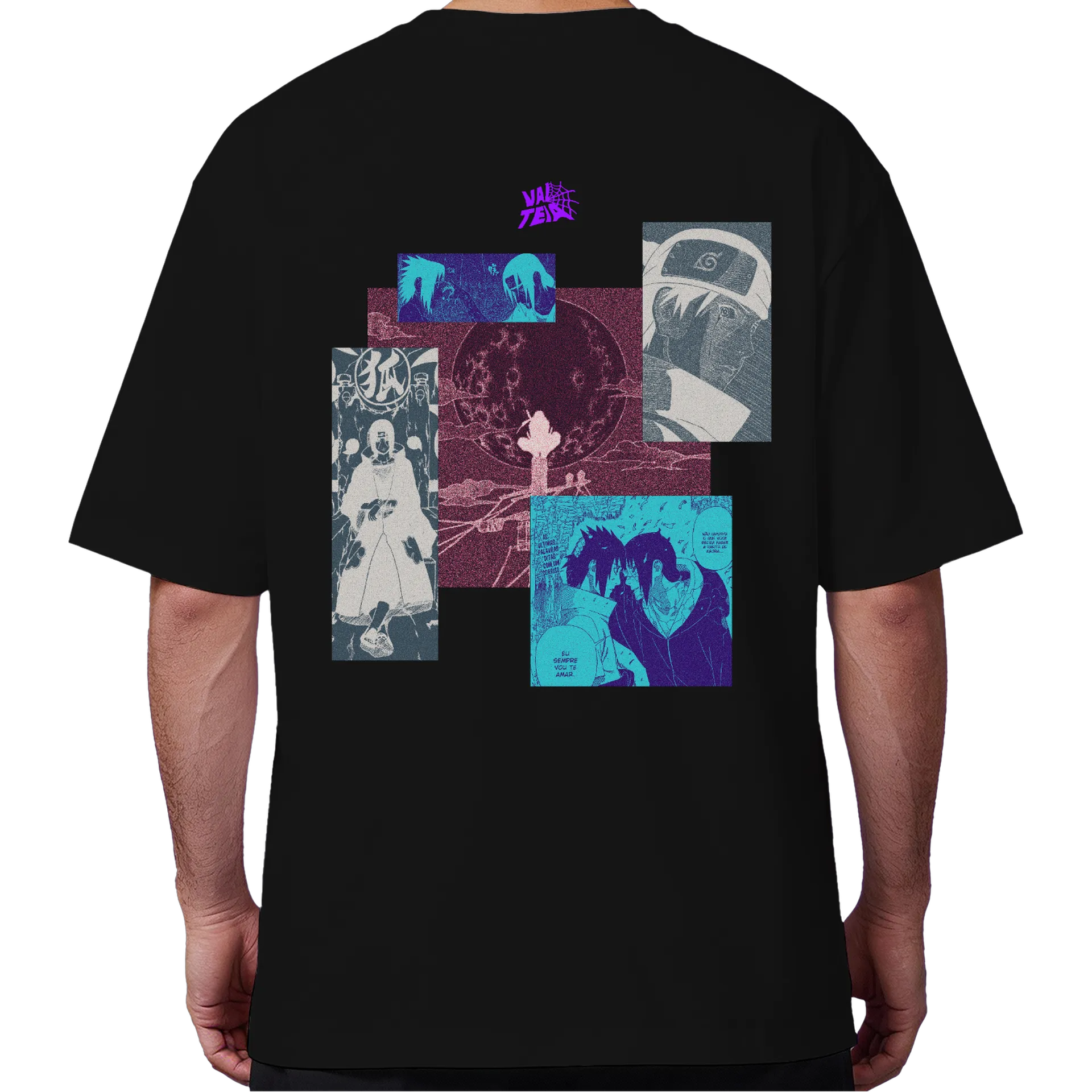 Camiseta Oversized Uchiha Itachi - Imagem 1