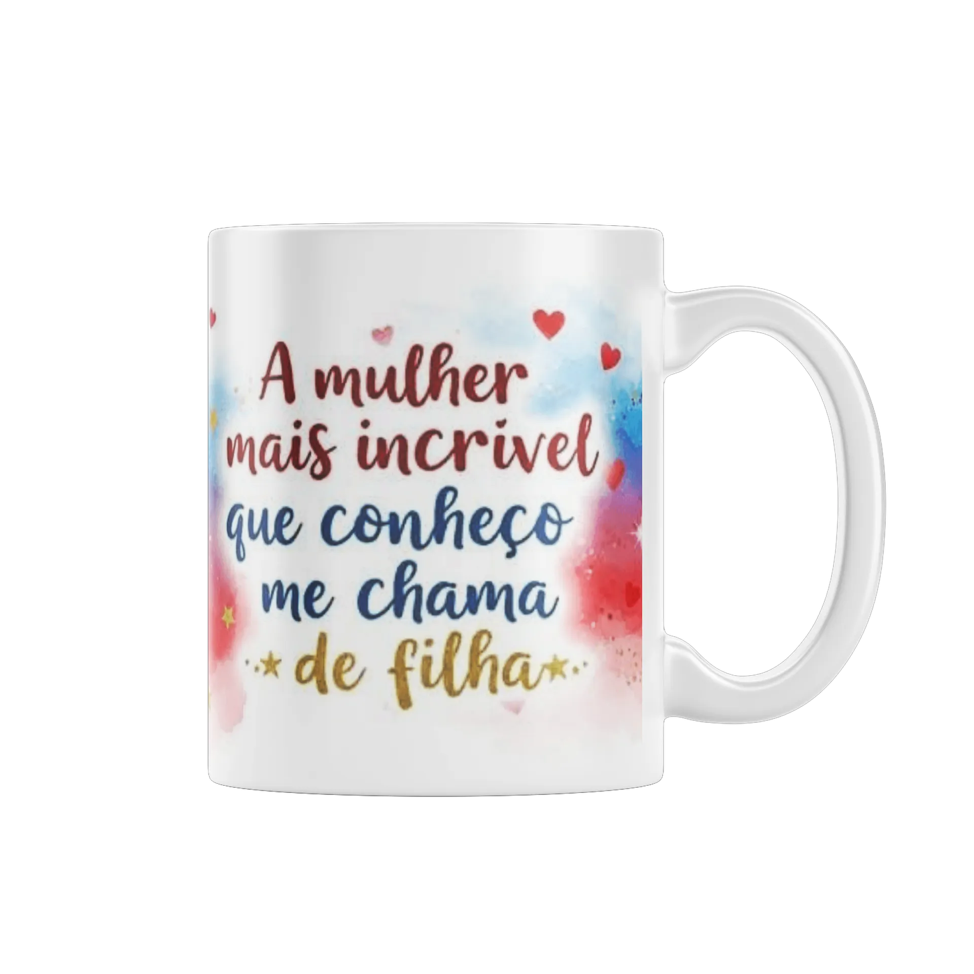 Caneca Porcelana Mulher Maravilha 325ml - Imagem 1