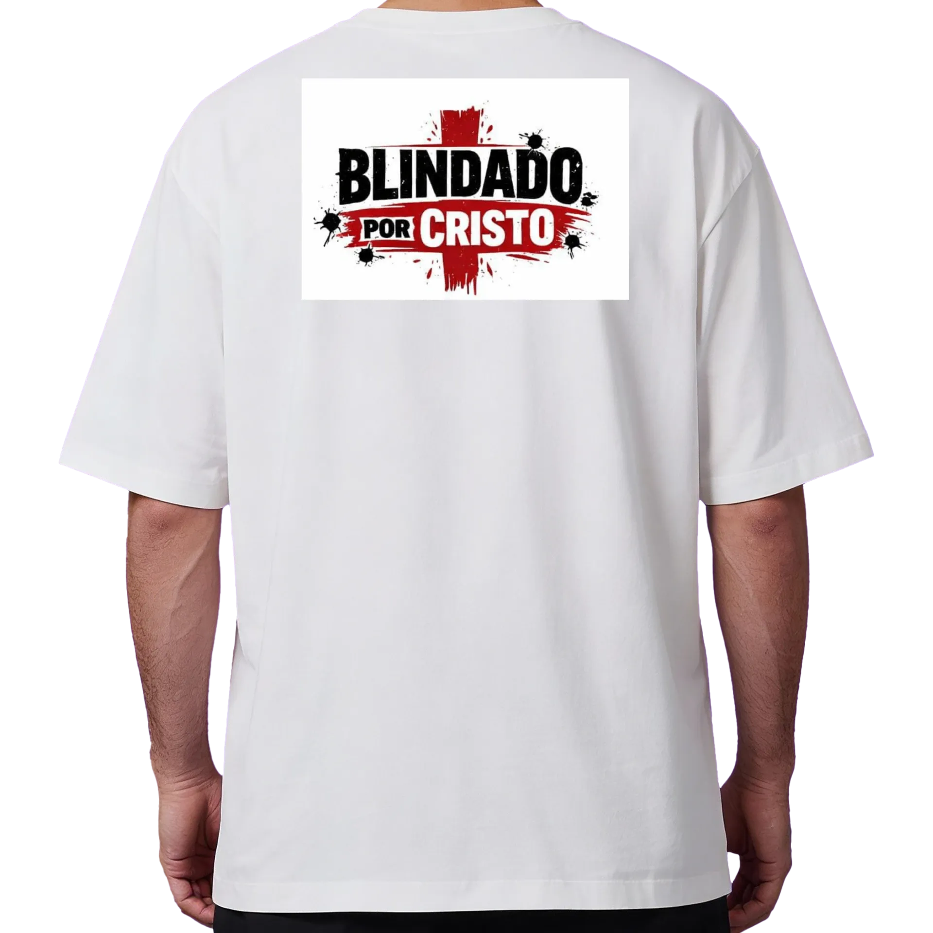 Camiseta Oversized soldado de Jesus  - Imagem 6