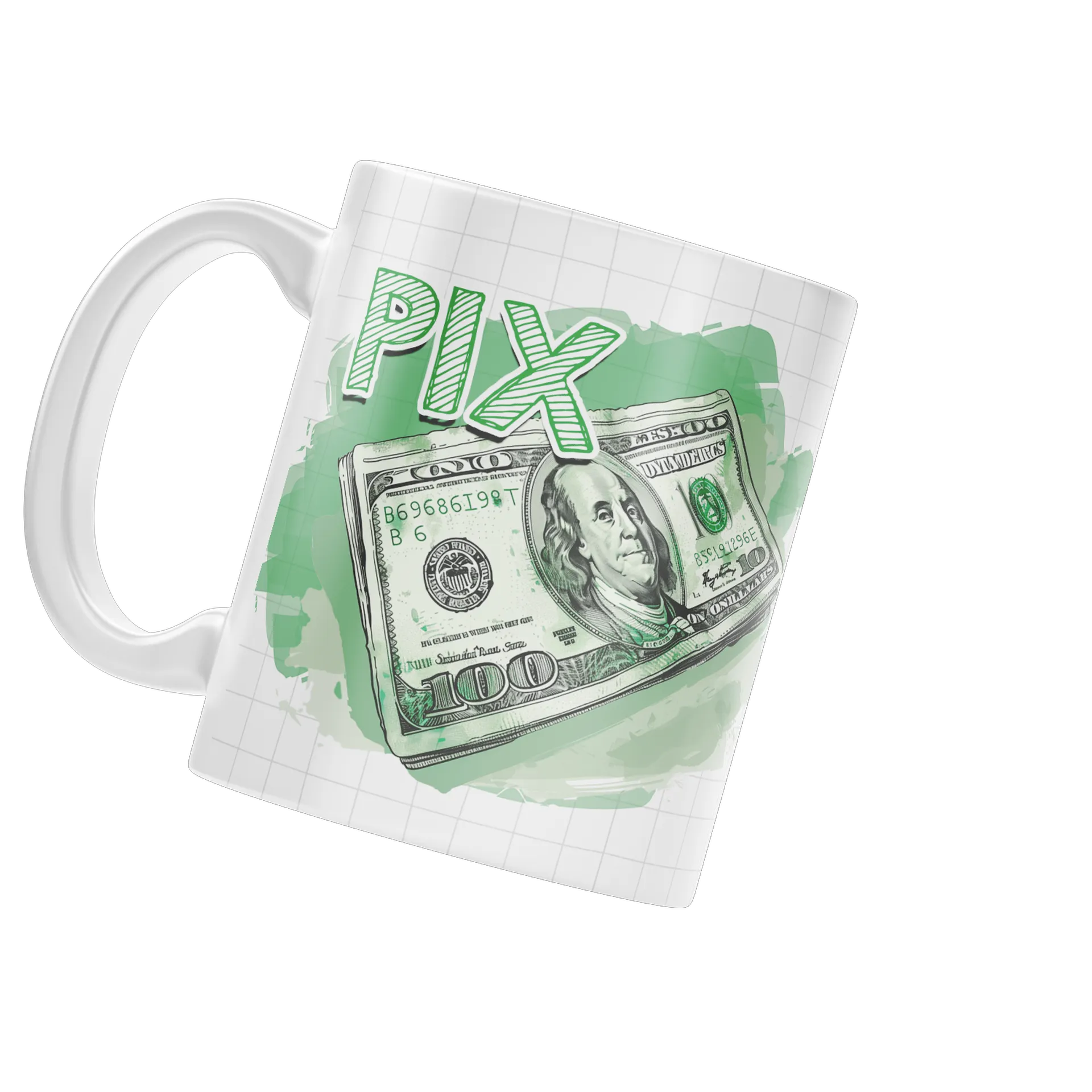 Caneca personalizada aceito Pix - Imagem 2