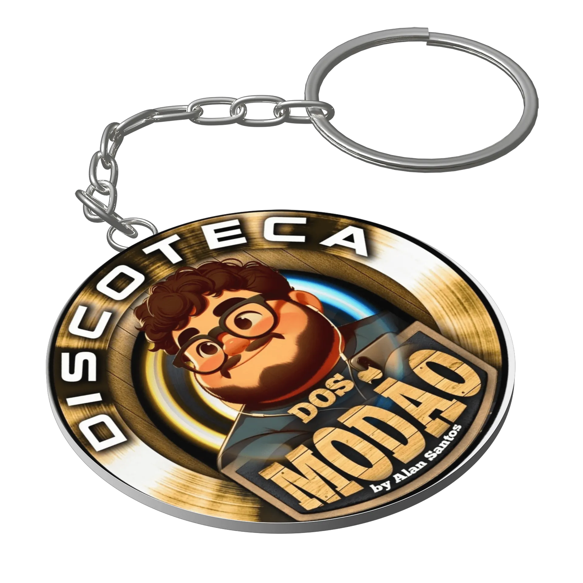 Chaveiro Discoteca dos Modão  - Imagem 1