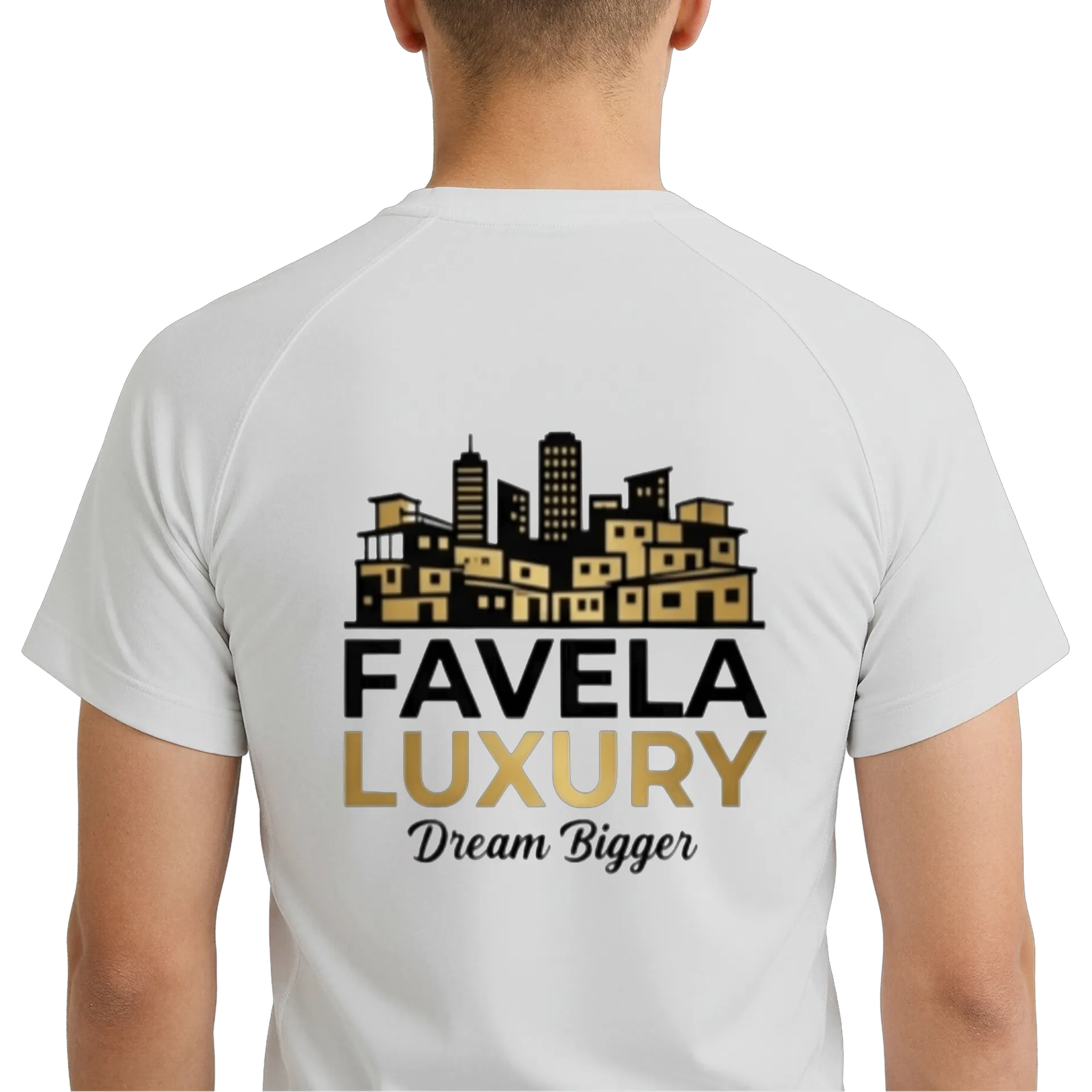 Camiseta Dry Fit Estampa Favela Luxury 100% Polyester - Imagem 6