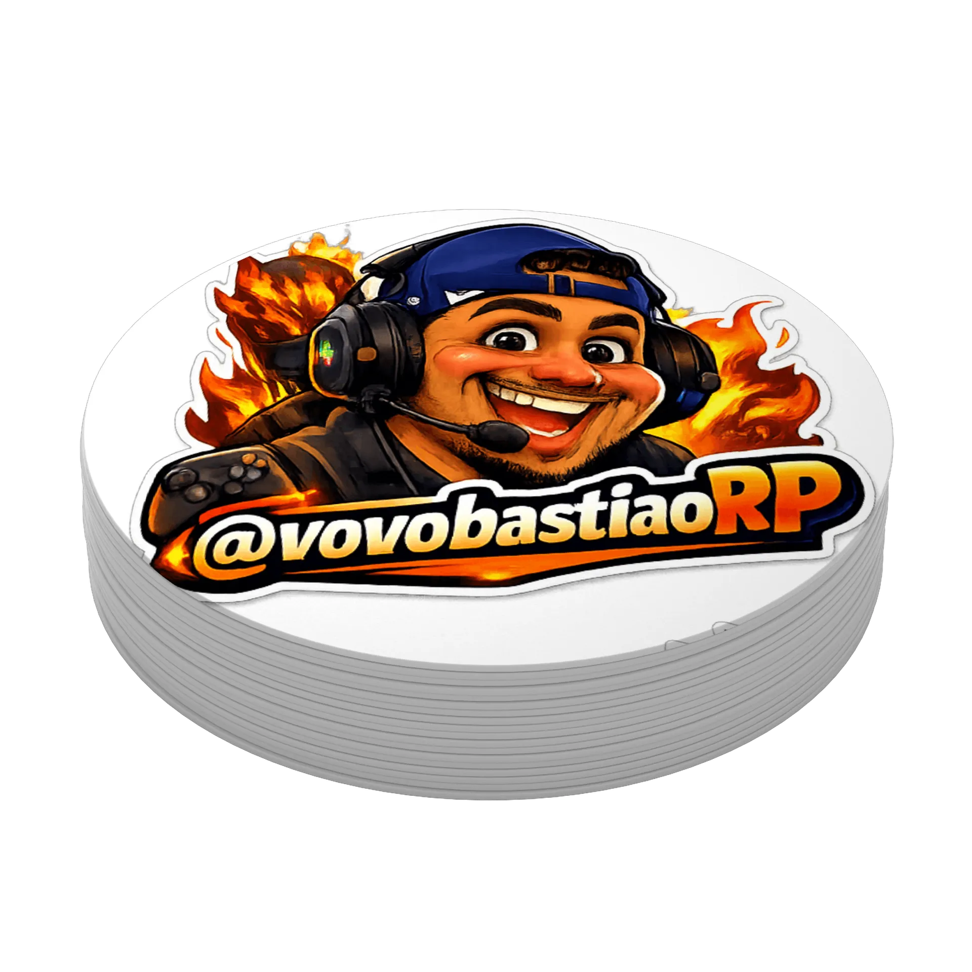 Porta-copo vovô bastião rp MDF de Vovô bastião rp — imagem 3 de 3