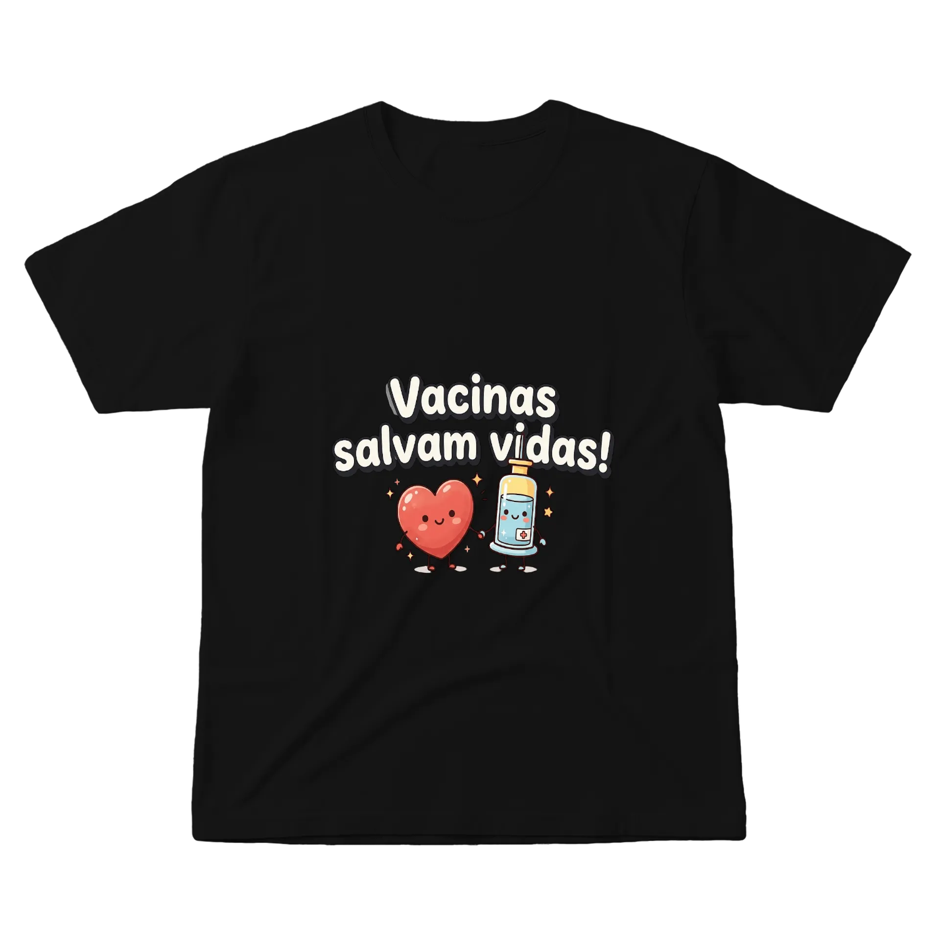 Camiseta personalizada vacinas - Imagem 1