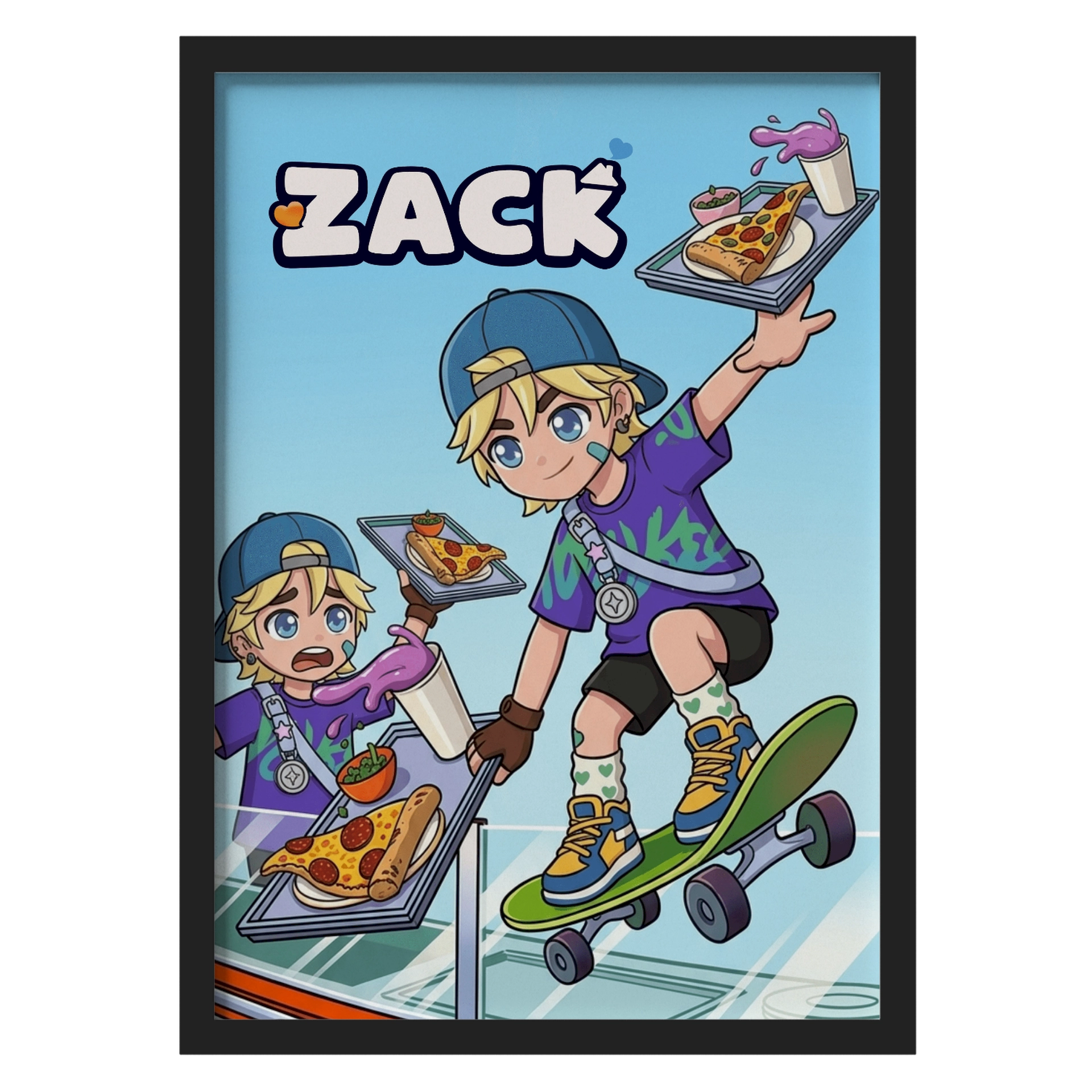 Quadro A3 personalizado de Ezequiel Medeiros