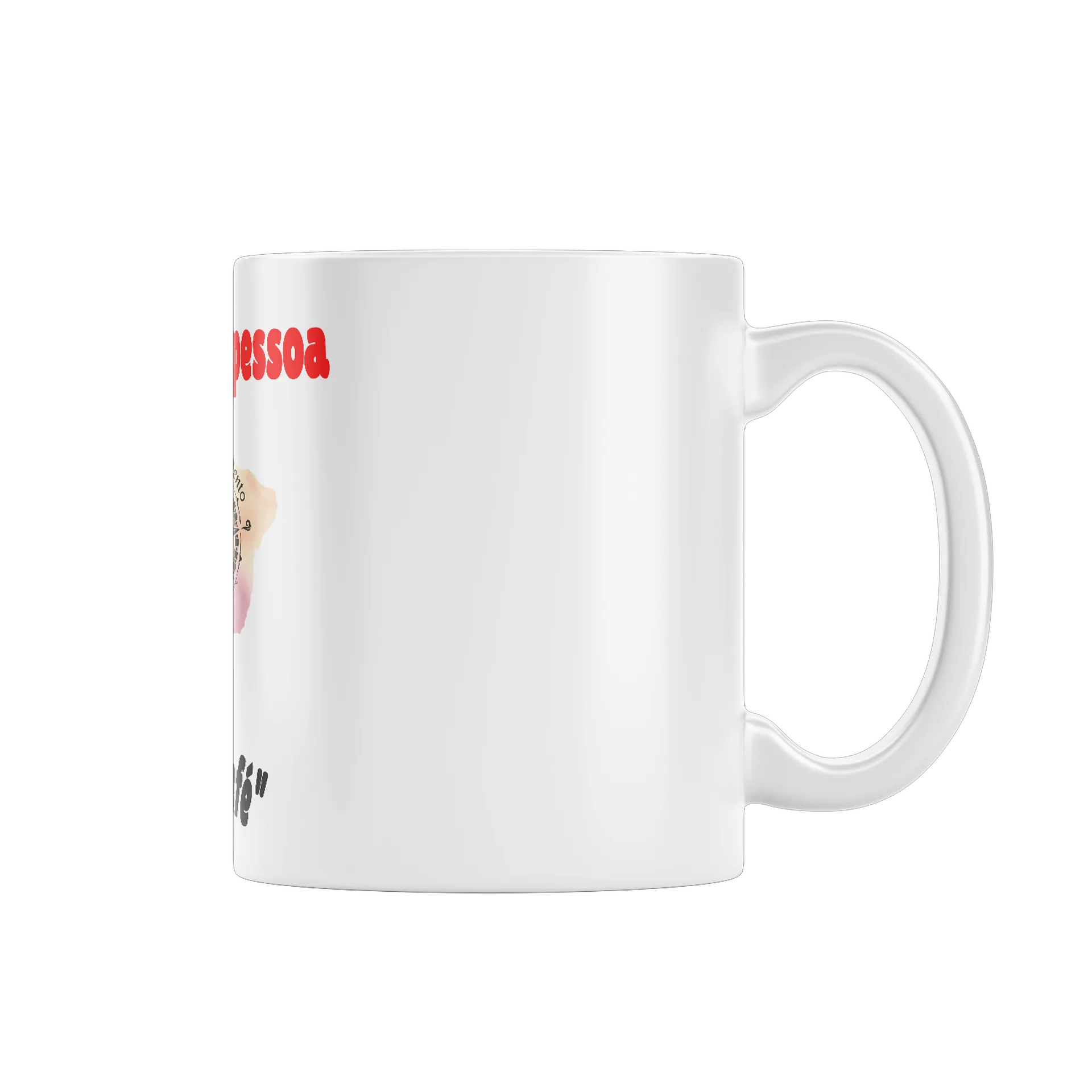 Caneca Pou"café" de RodasdoVento — imagem 1 de 4