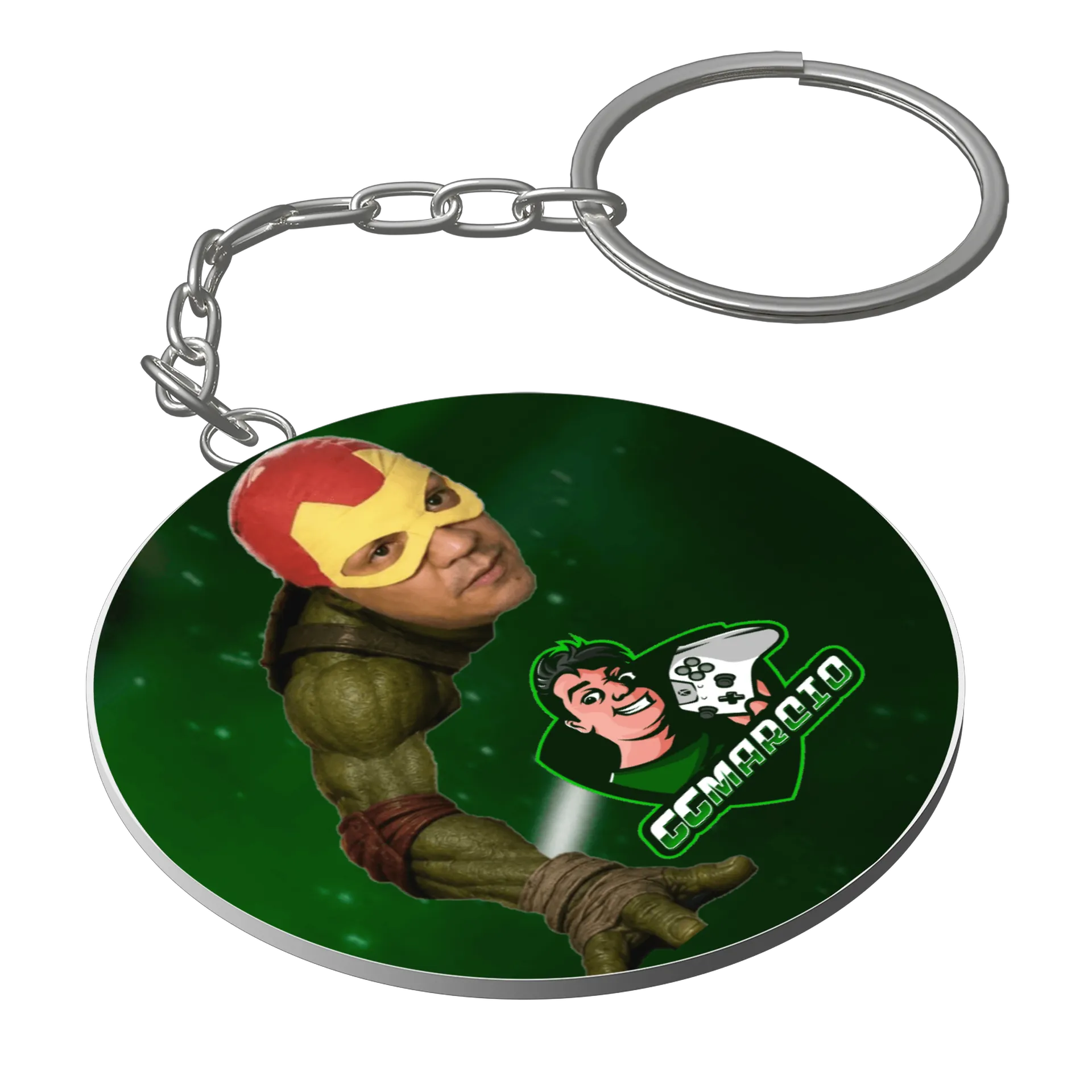 Chaveiro GG Tartaruga? Com Logo do canal - Imagem 1