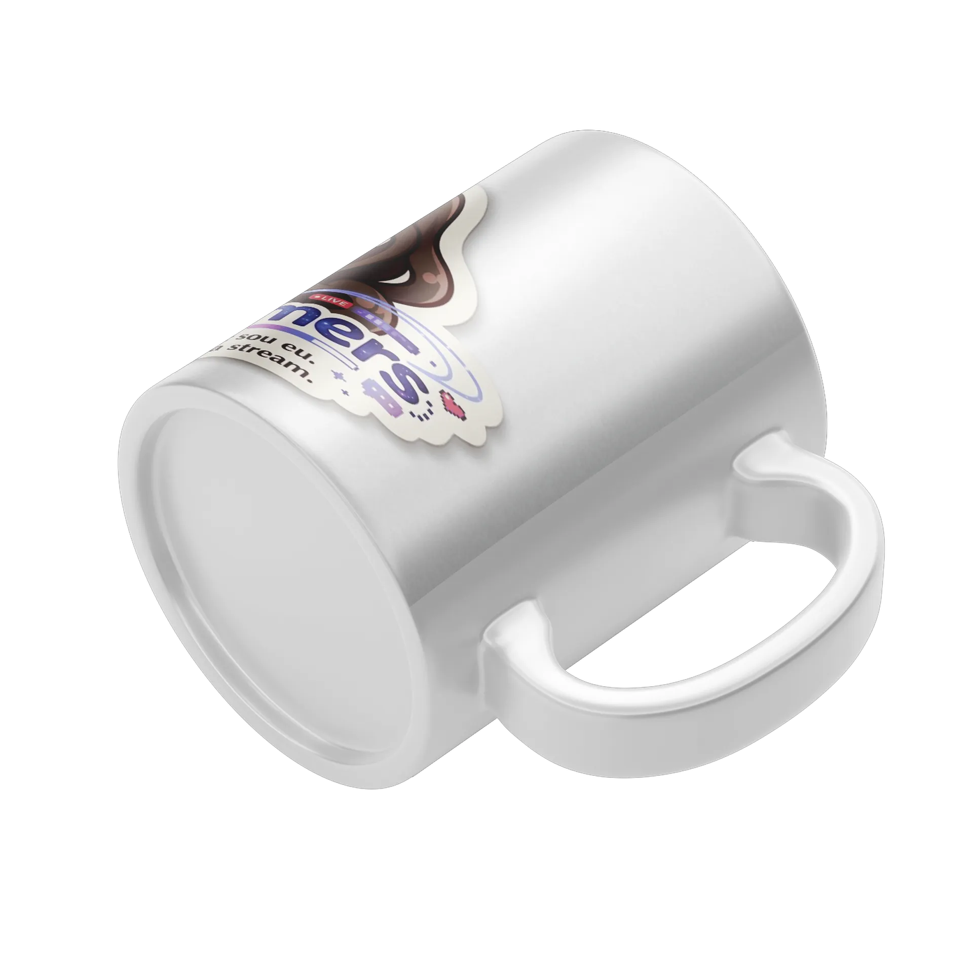 Caneca Streamer Naychronstreamers Cartoon 325ml - Imagem 4