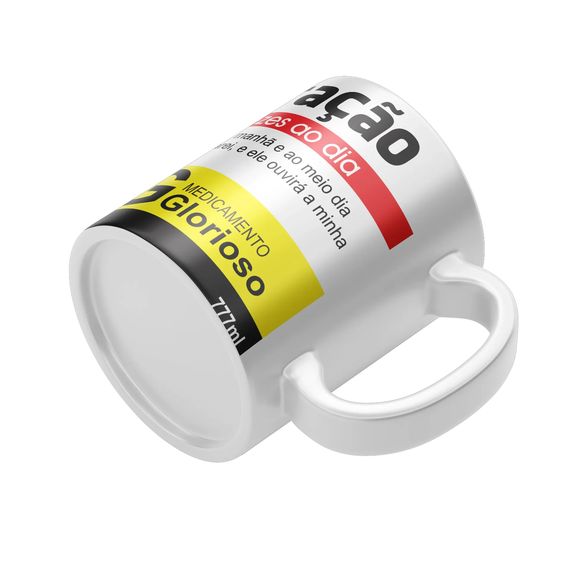 Caneca Porcelana Oração 777ml - Imagem 4