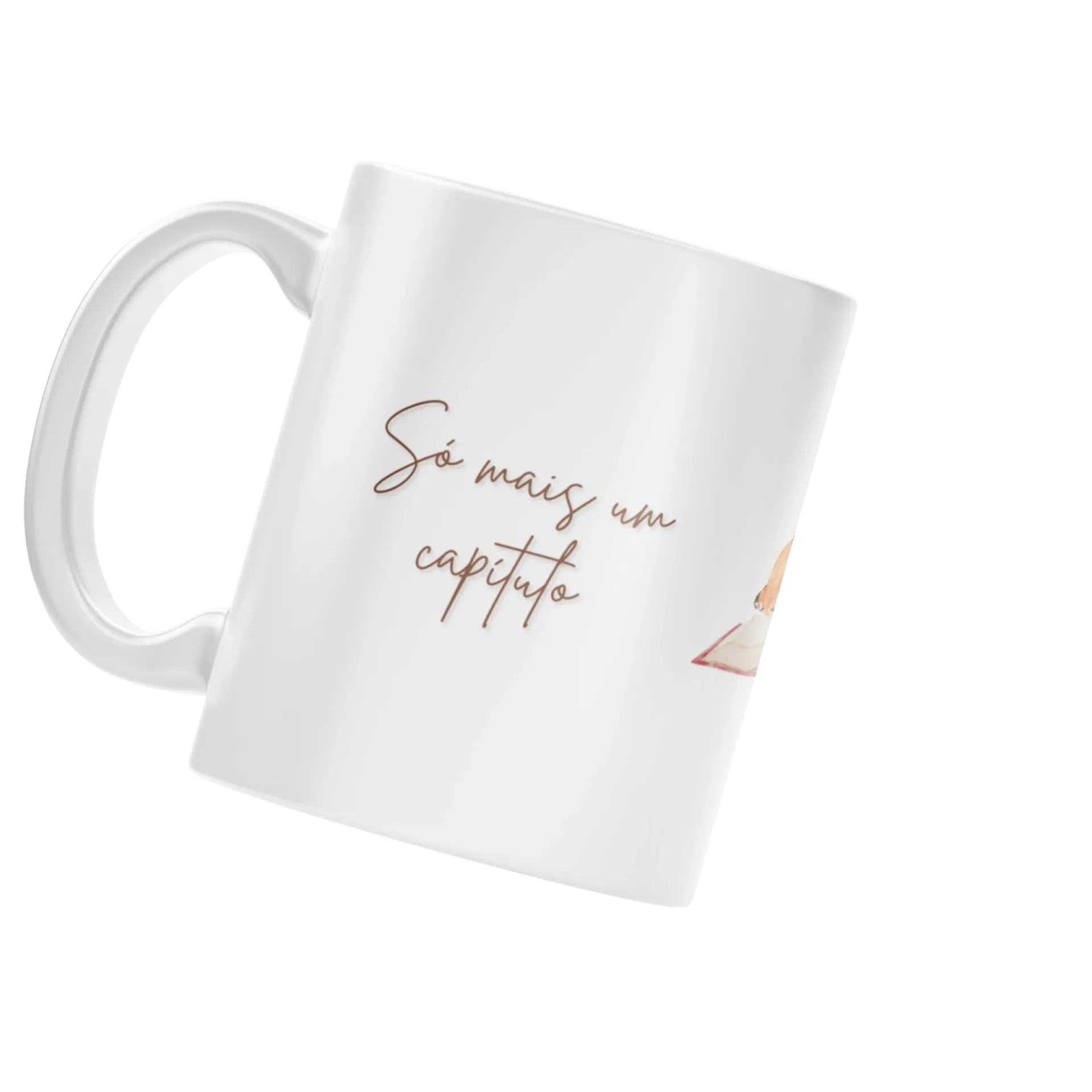 Caneca BrunixLendo de Brunix