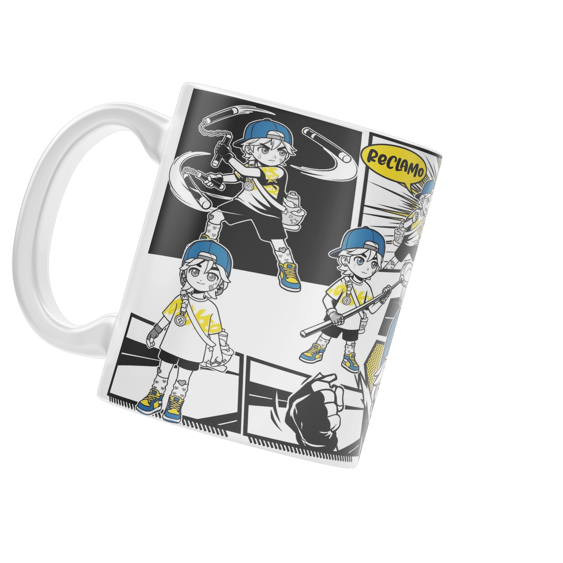 Caneca Reclamo mas Resolvo de Ezequiel Medeiros