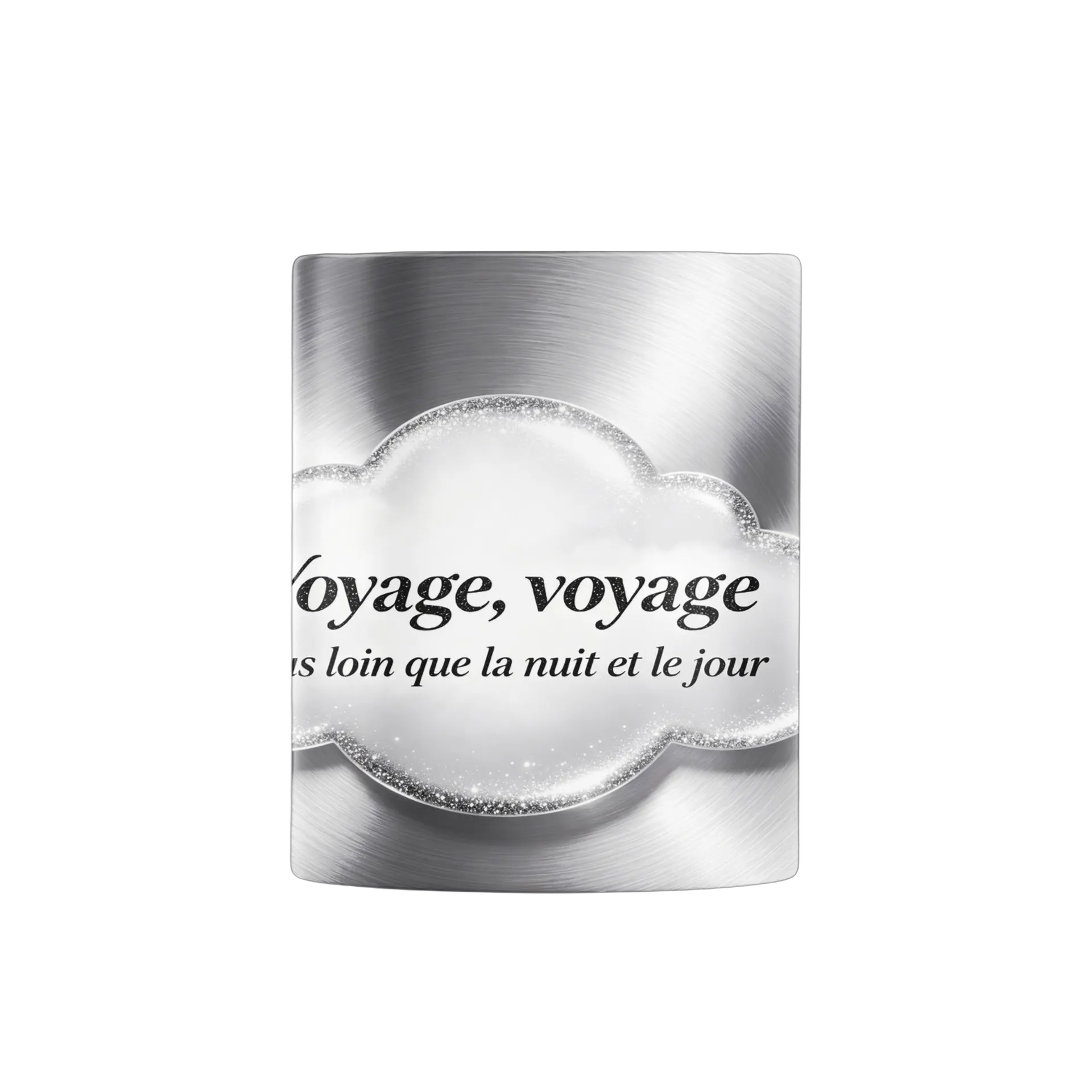 Caneca Porcelana Voyage Frases 325ml - Imagem 1