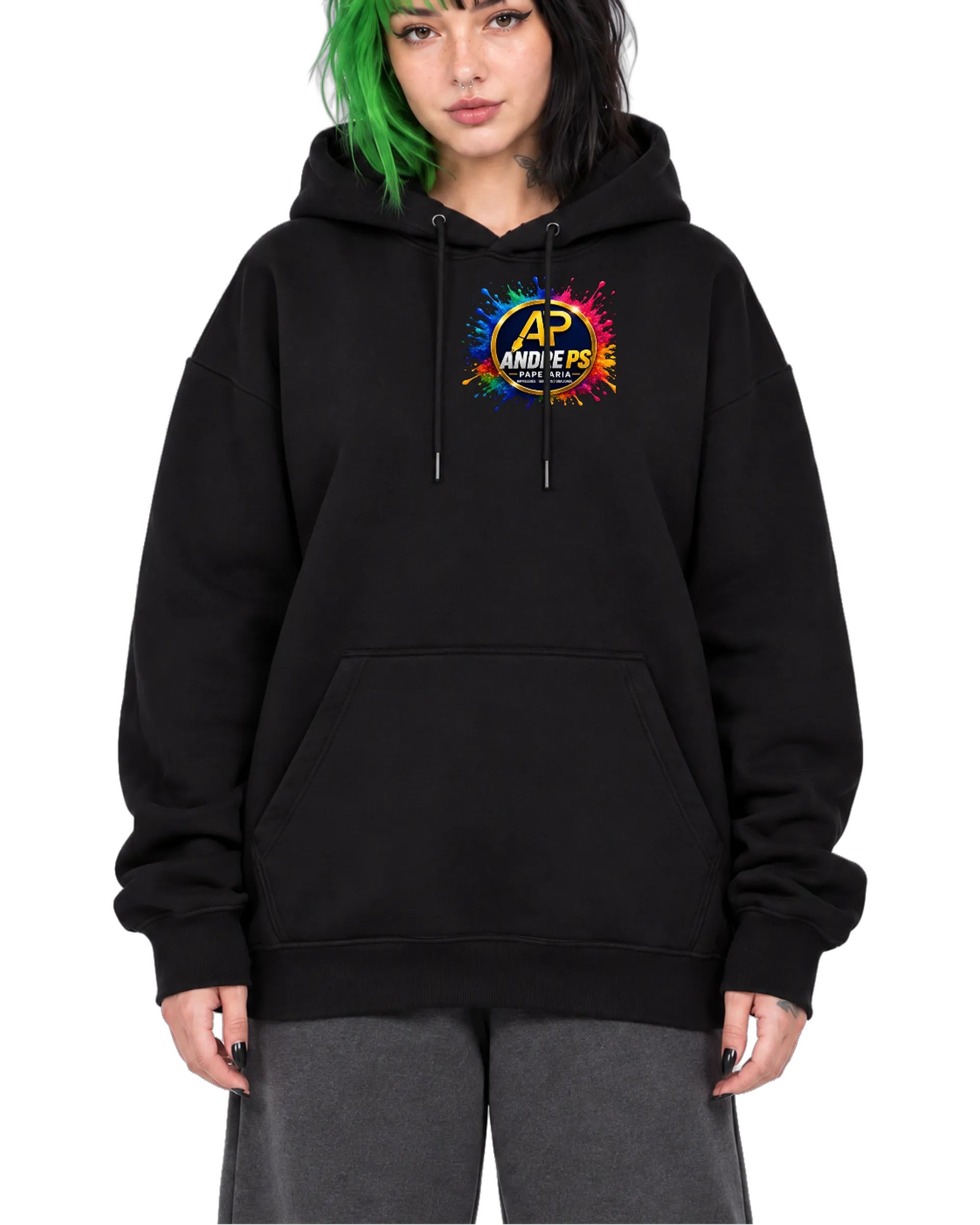 Blusa de moletom personalizada de Andre ps — imagem 1 de 6