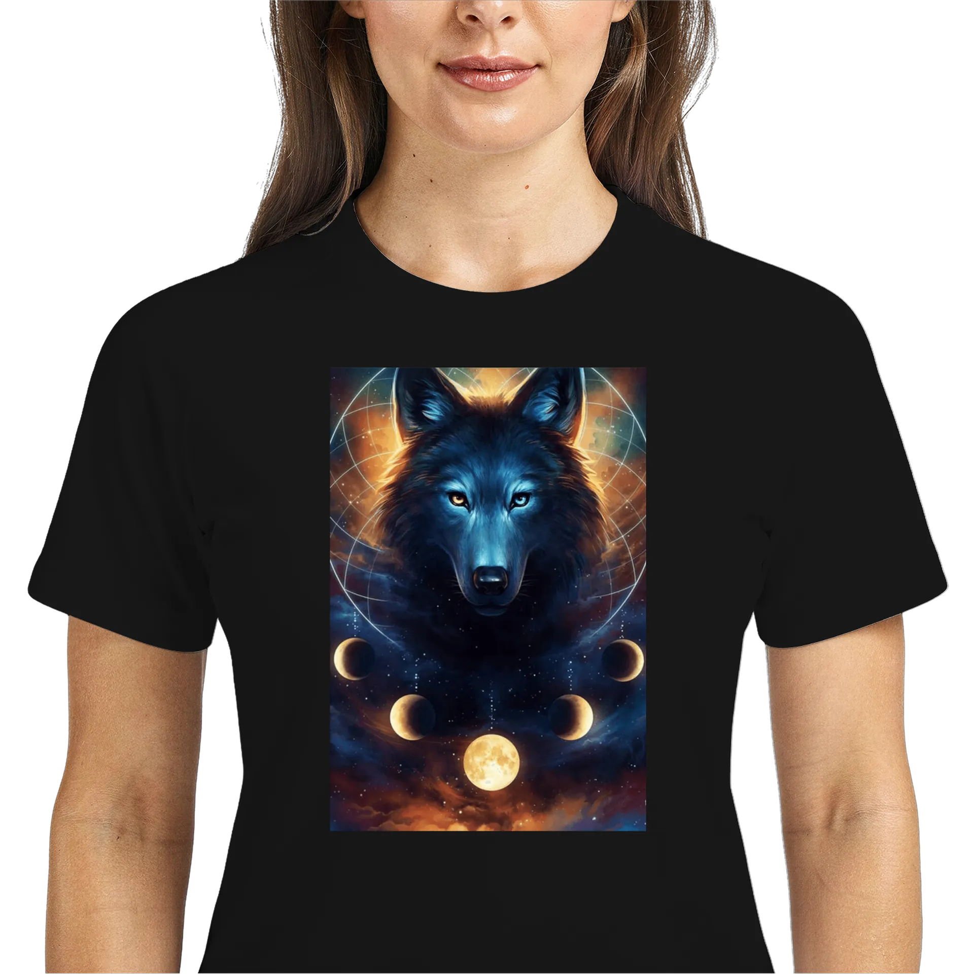 Camiseta Dry Fit Lobo Espacial 100% Polyester - Imagem 3