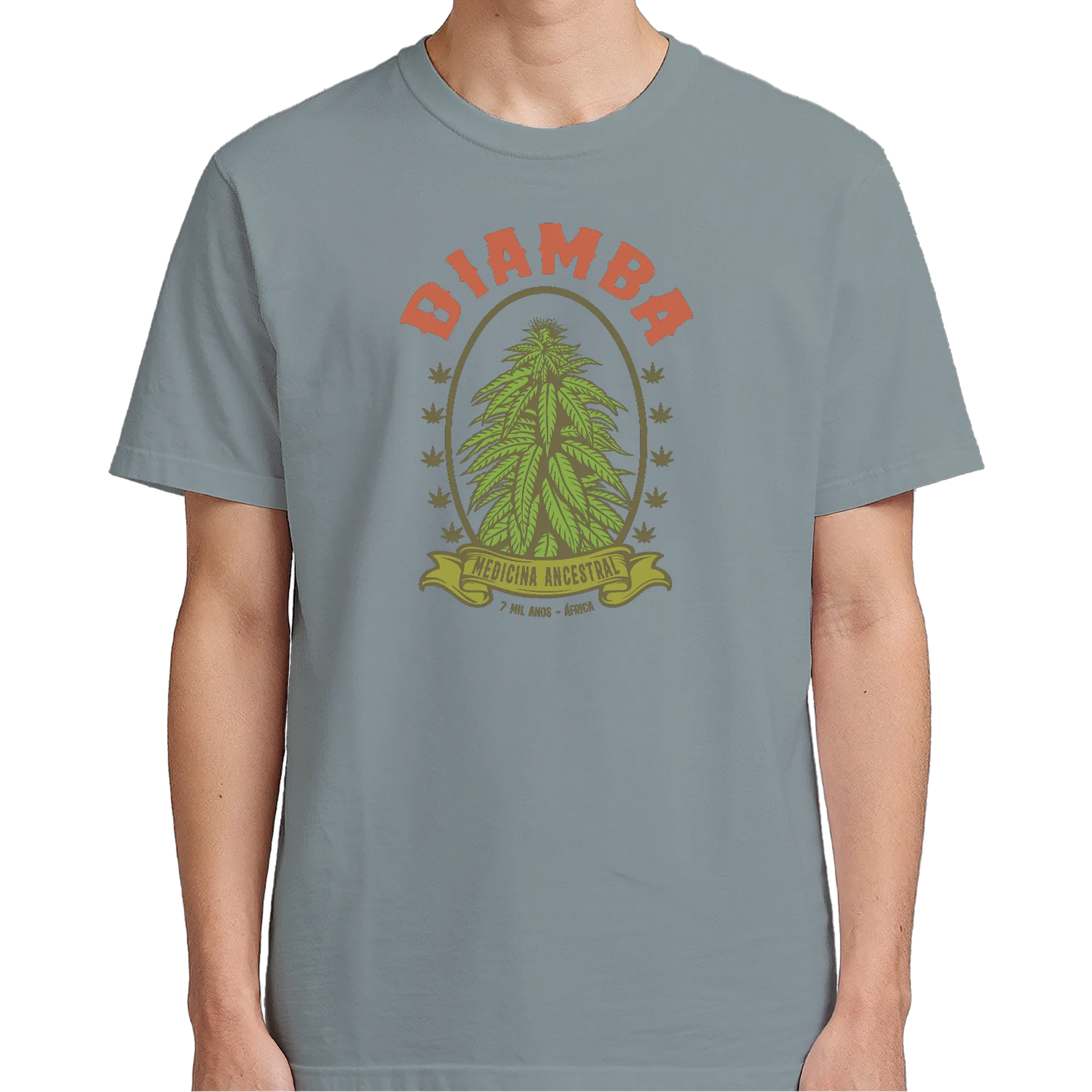 Camiseta Diamba Medicina Ancestral 100% Algodão - Imagem 5
