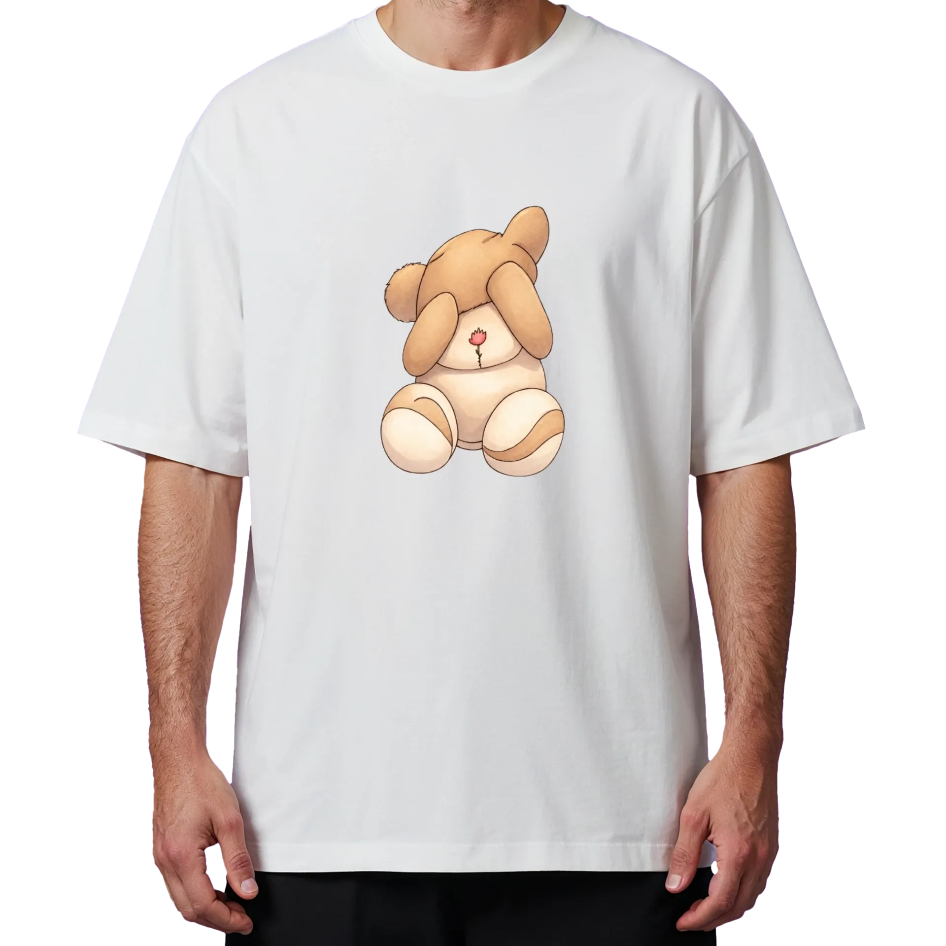 Camiseta Oversized Ursinho  - Imagem 4