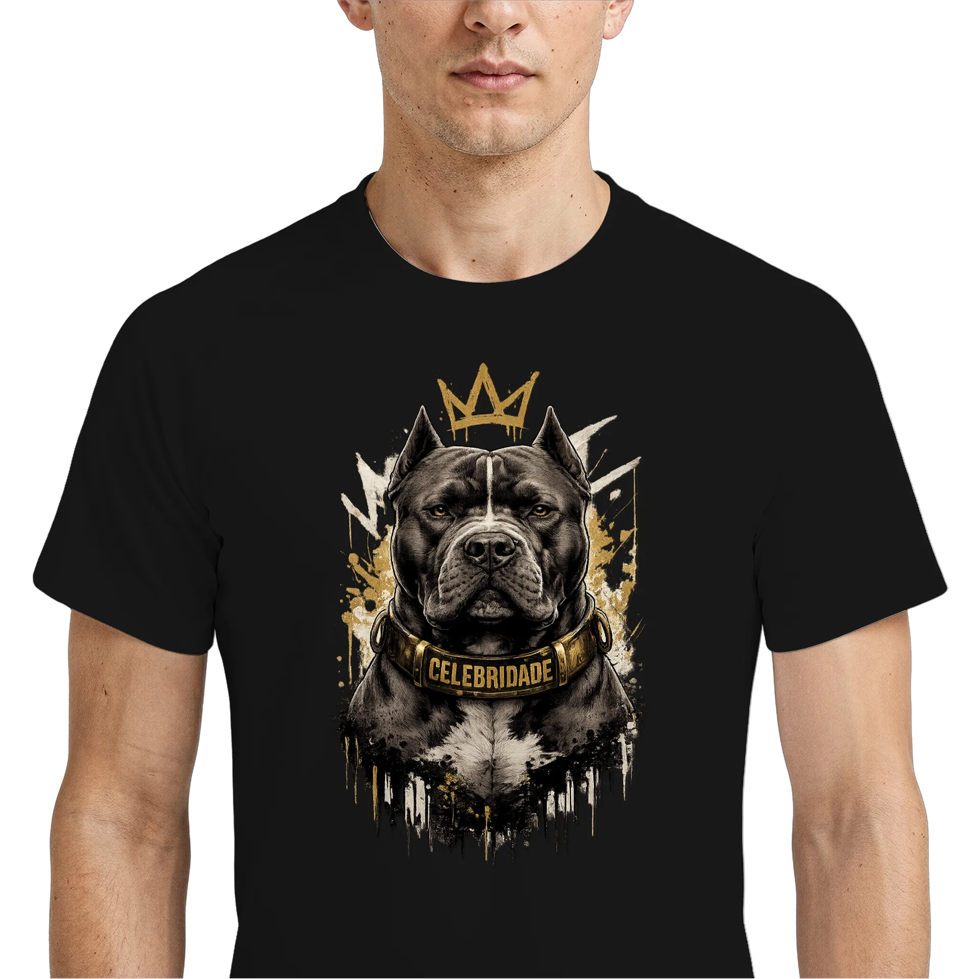 Camiseta DryFit pitbull de celebridade.f.c_ — imagem 4 de 6