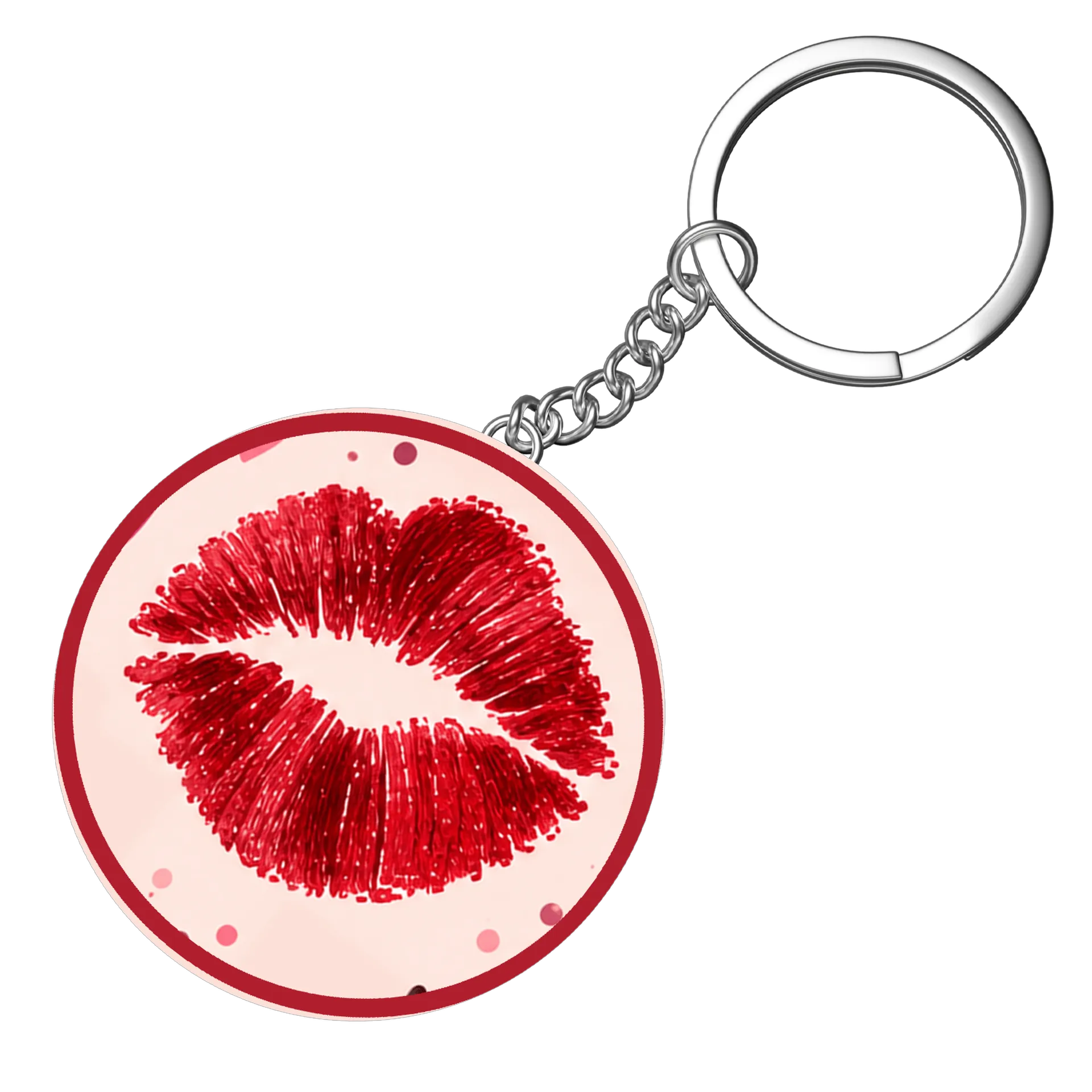 Chaveiro Beleza que Encanta | Beijo Vermelho - Imagem 3