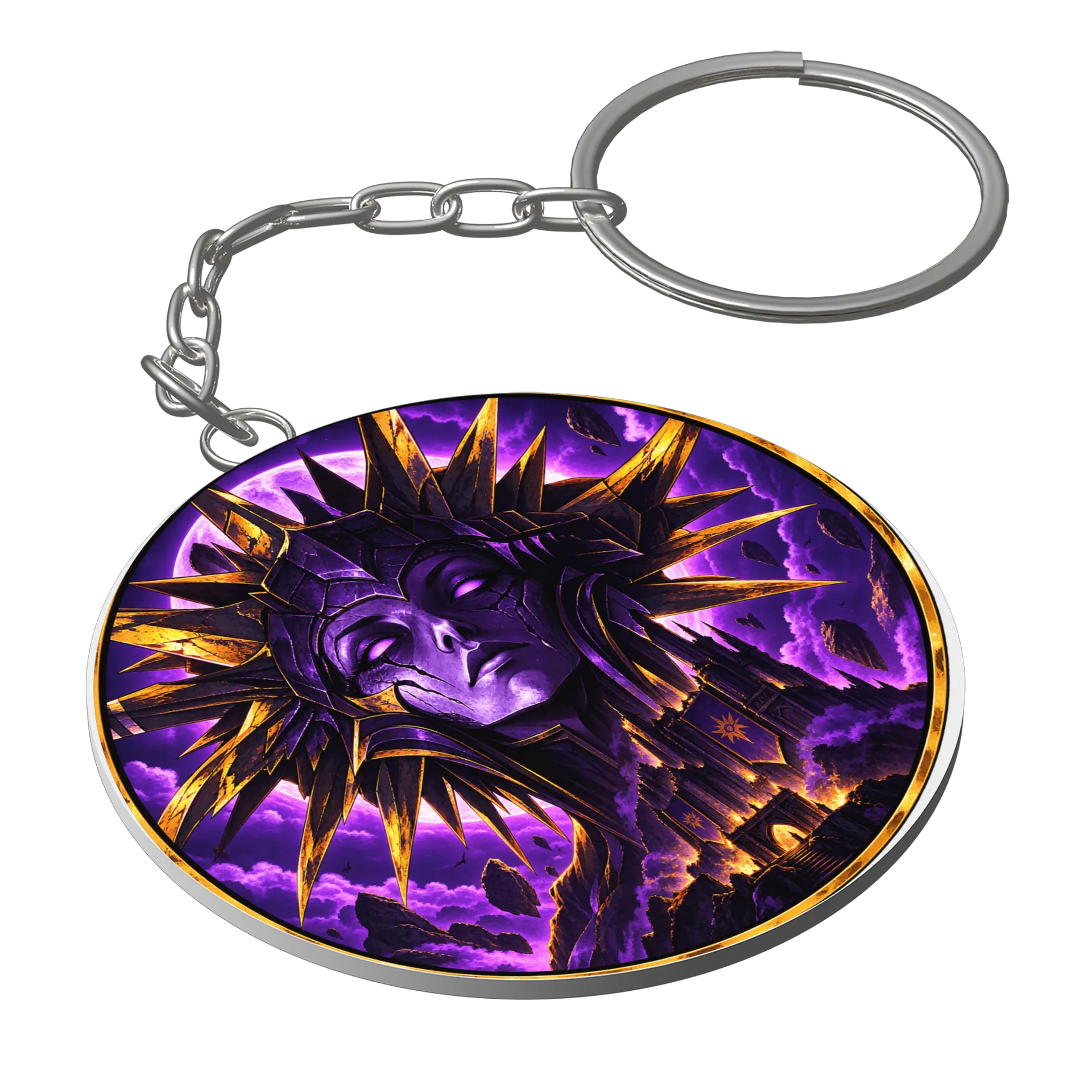 Chaveiro MDF Lady of Pain de dnde — imagem 1 de 3