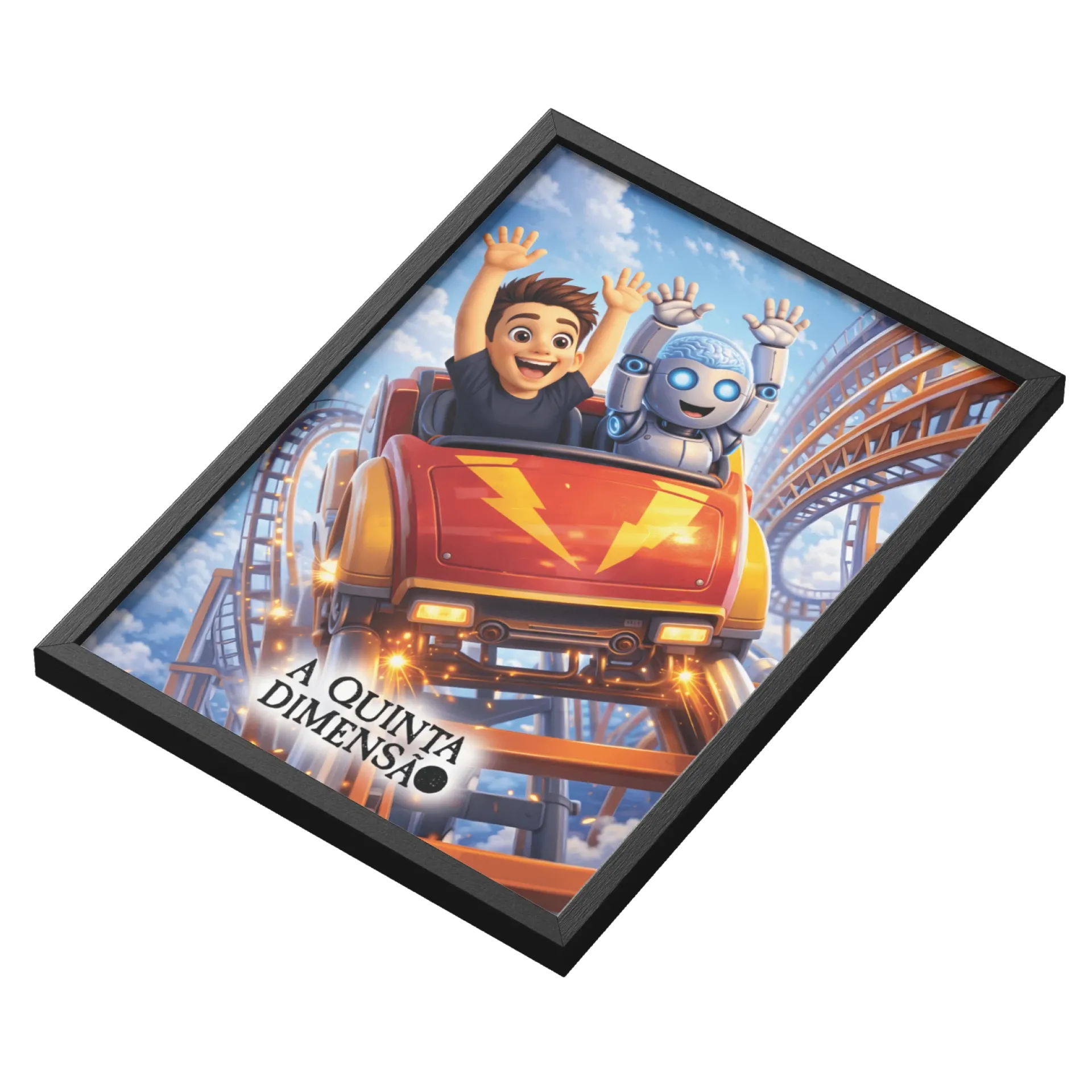 Quadro Montanha Russa - Imagem 3