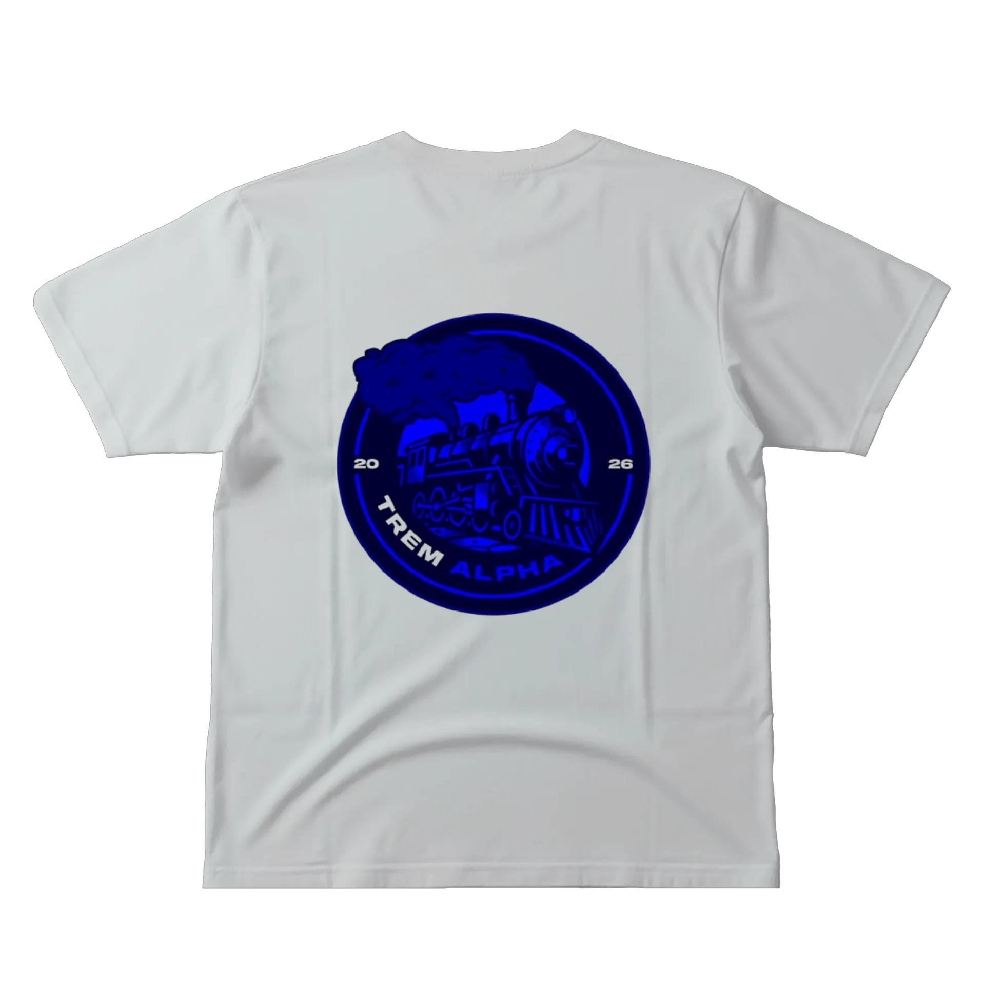 Camiseta Trem Alpha Estampa Vintage 100% Algodão de TREM ALPHA