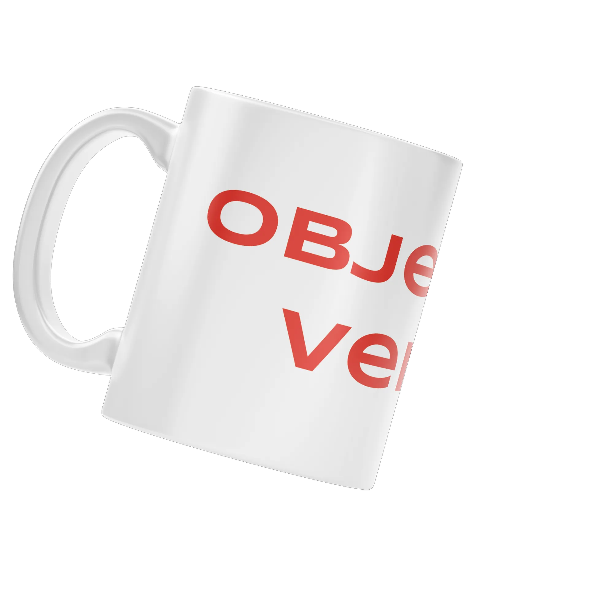 Caneca Porcelana Objetivo é Vencer 325ml de Camily