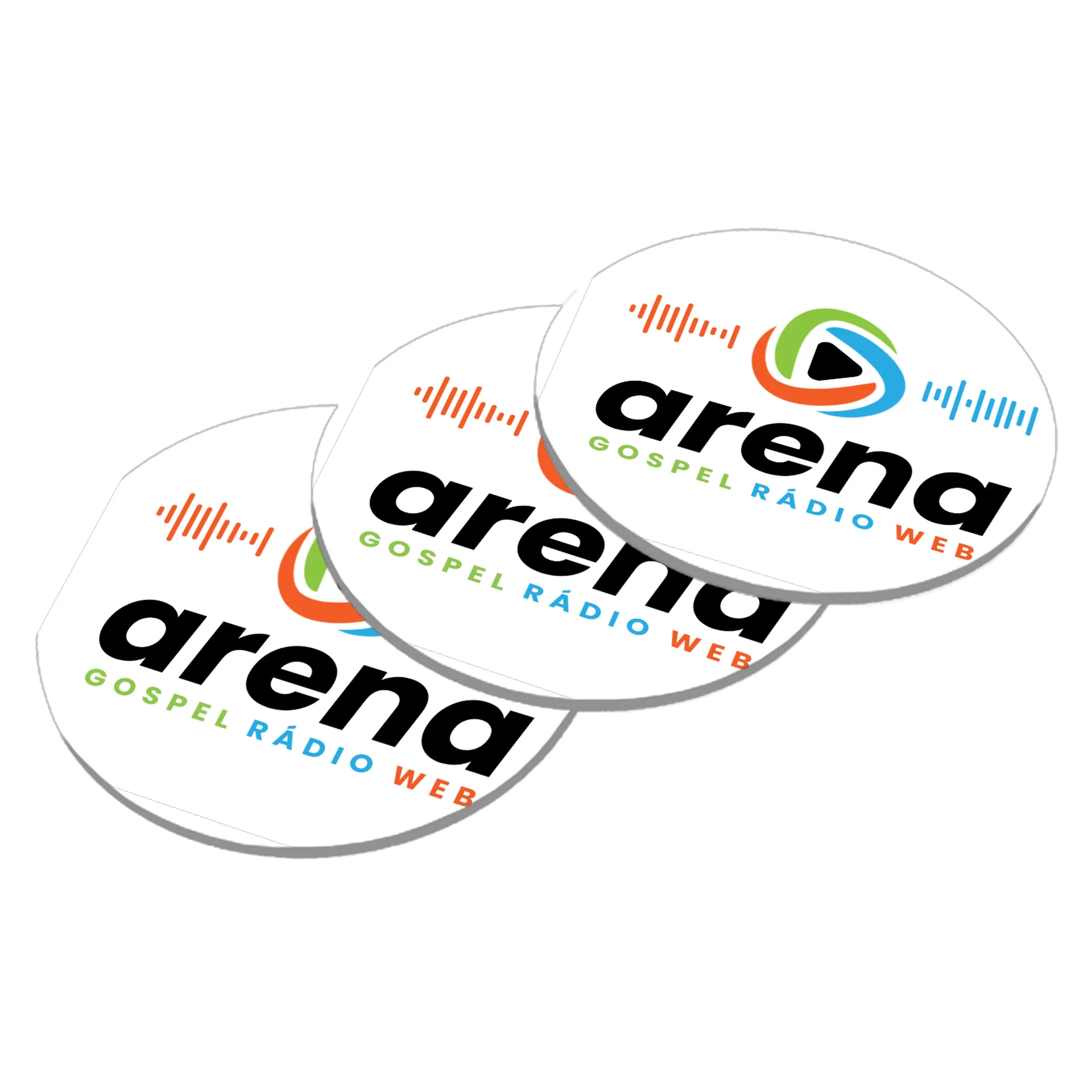 Porta-copos personalizado Arena Gospel Rádio Web de Arena Gospel