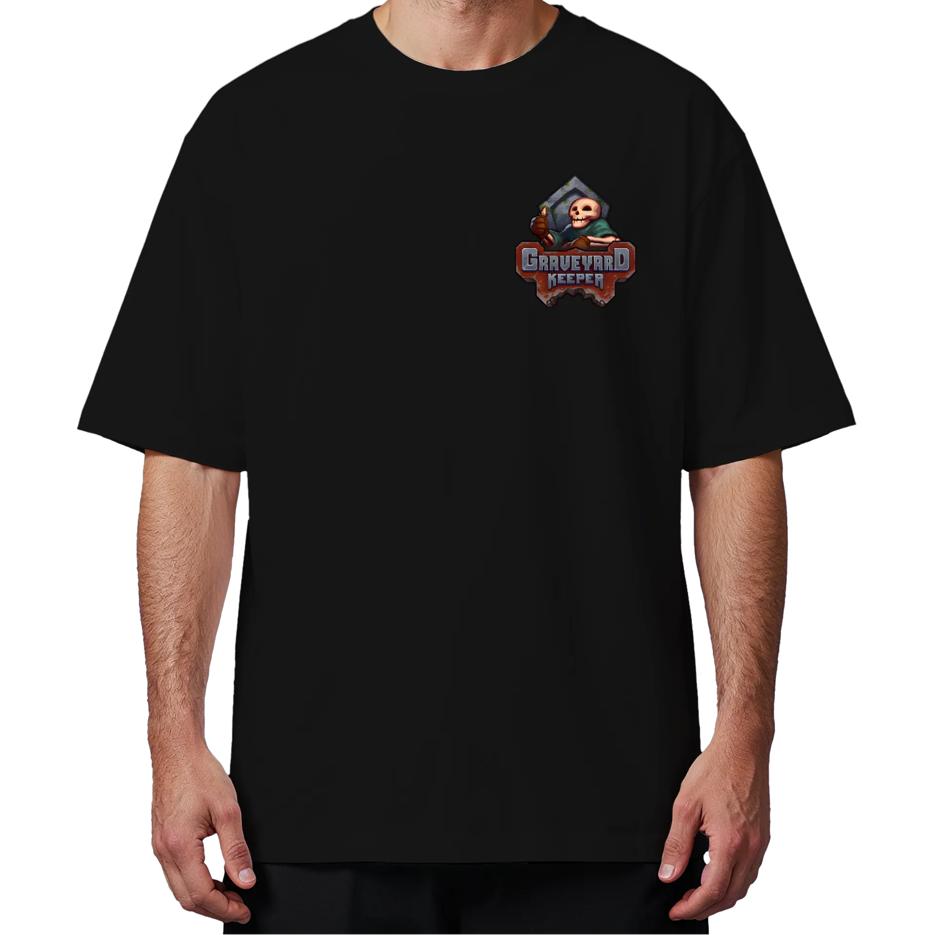 Camiseta Oversized Graveyard keeper - Imagem 2
