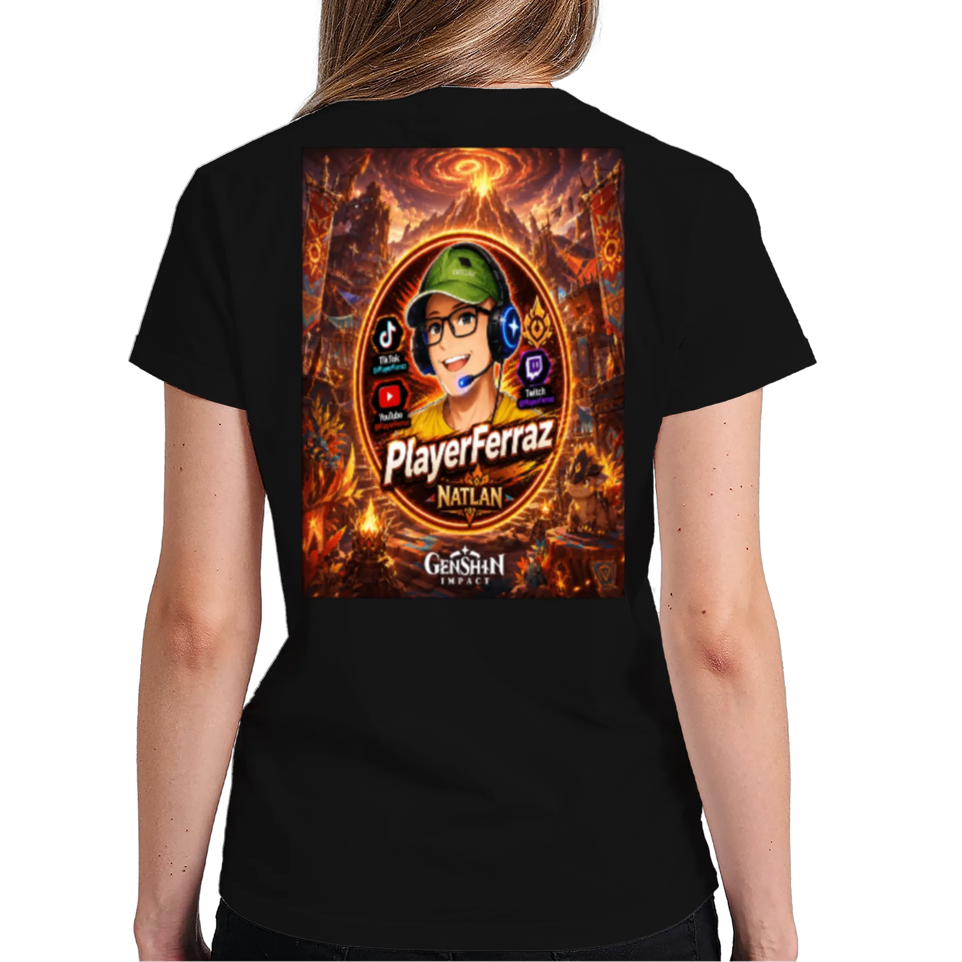 Camiseta Natlan - Genshin Impact by PlayerFerraz - Imagem 6