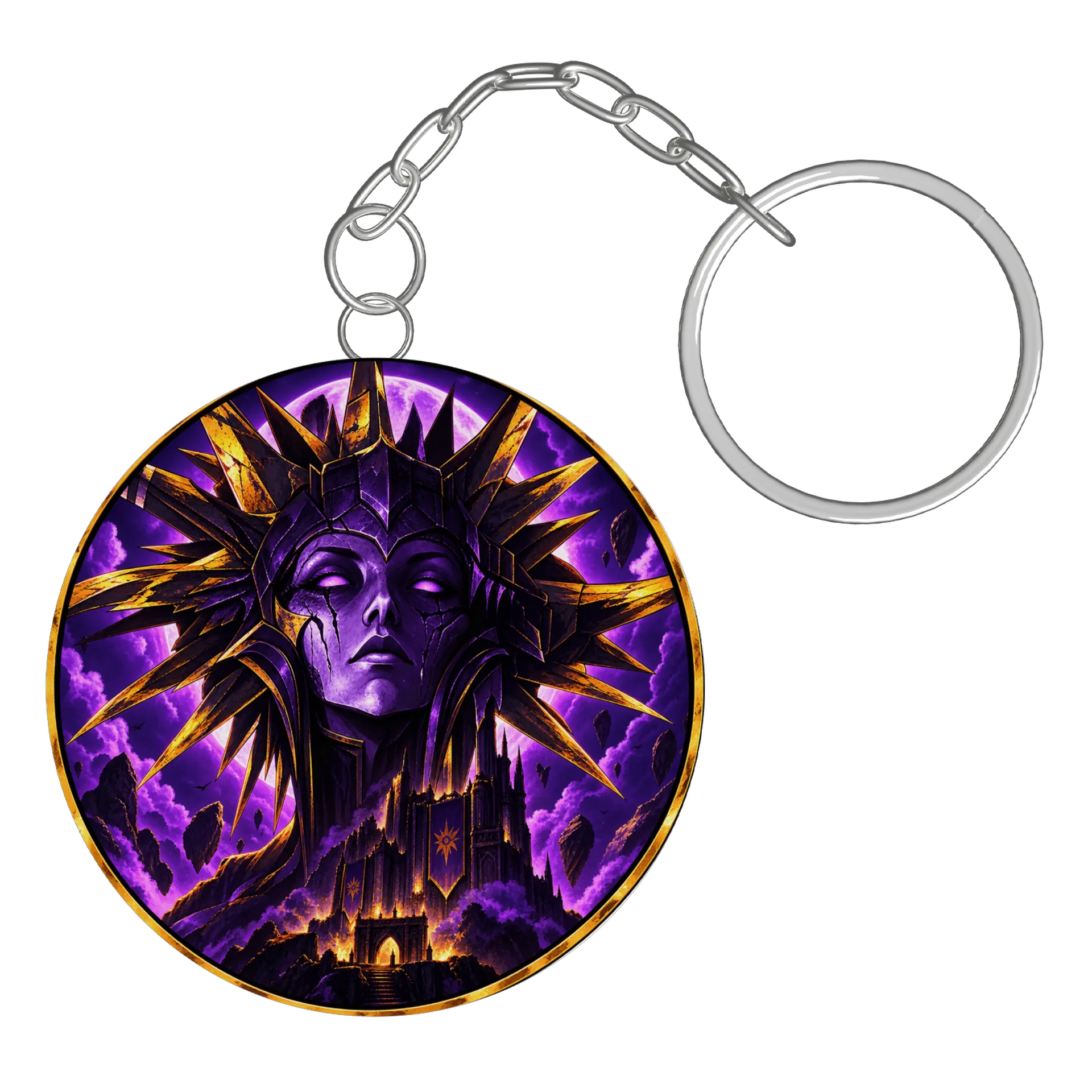Chaveiro MDF Lady of Pain de dnde — imagem 2 de 3